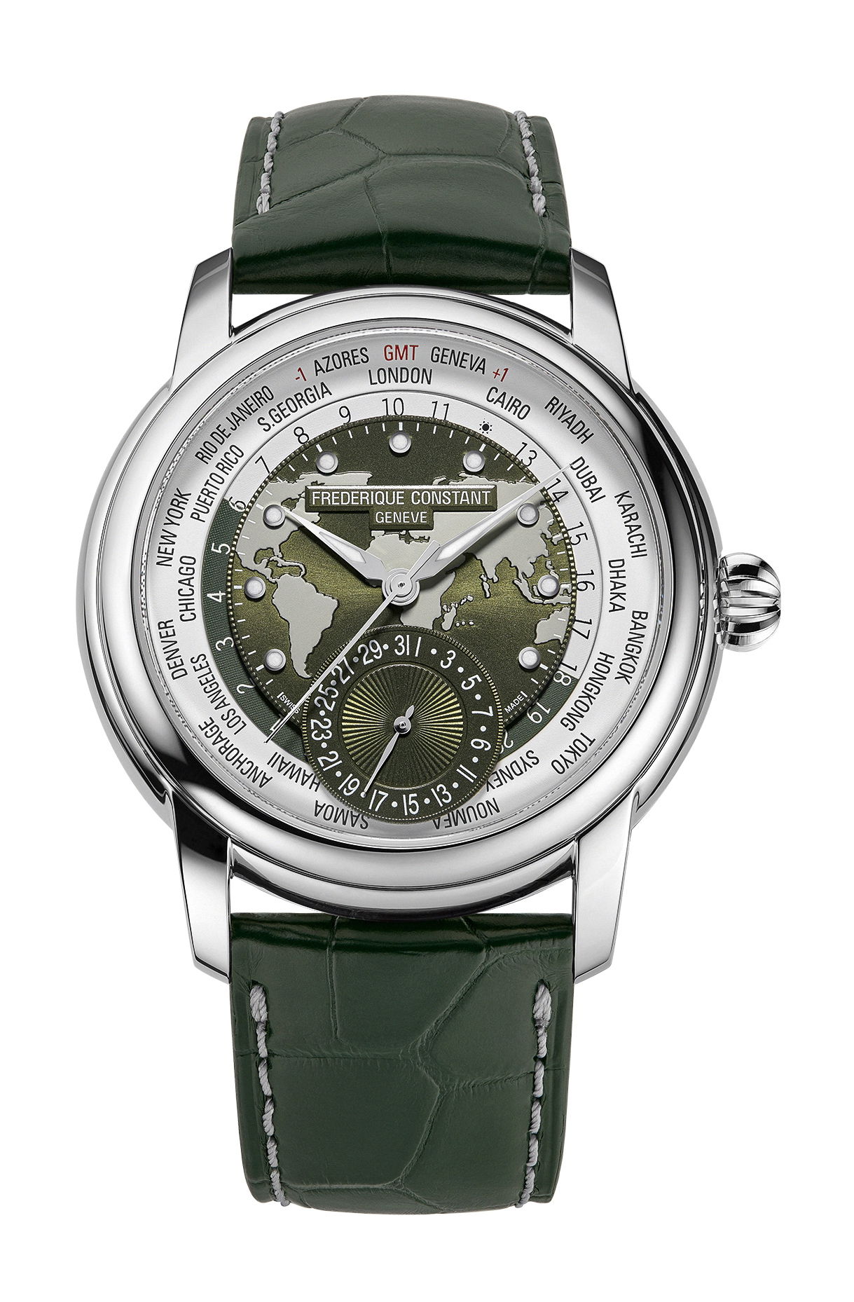 Frederique Constant Classic Worldtimer Manufacture watch