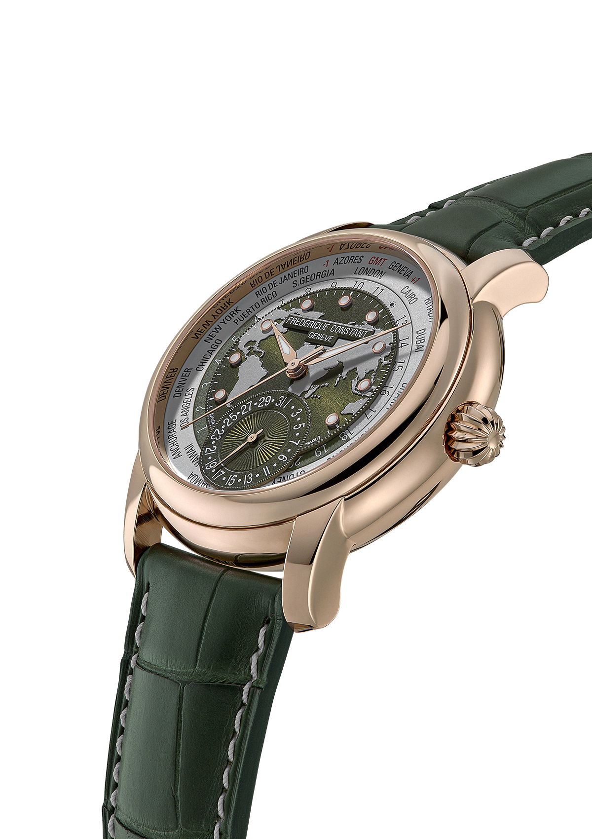 Frederique Constant Classic Worldtimer Manufacture - View 2
