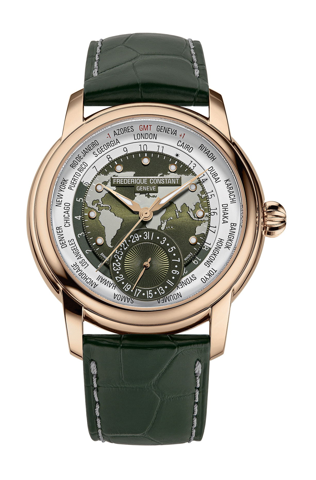 Frederique Constant Classic Worldtimer Manufacture watch