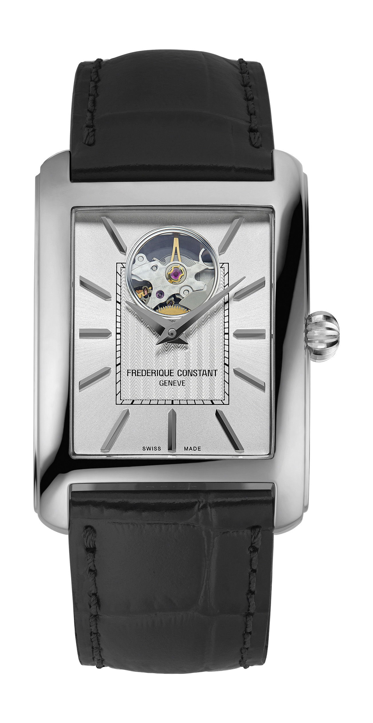 Frederique Constant Classics Carrée Heart Beat Automatic watch