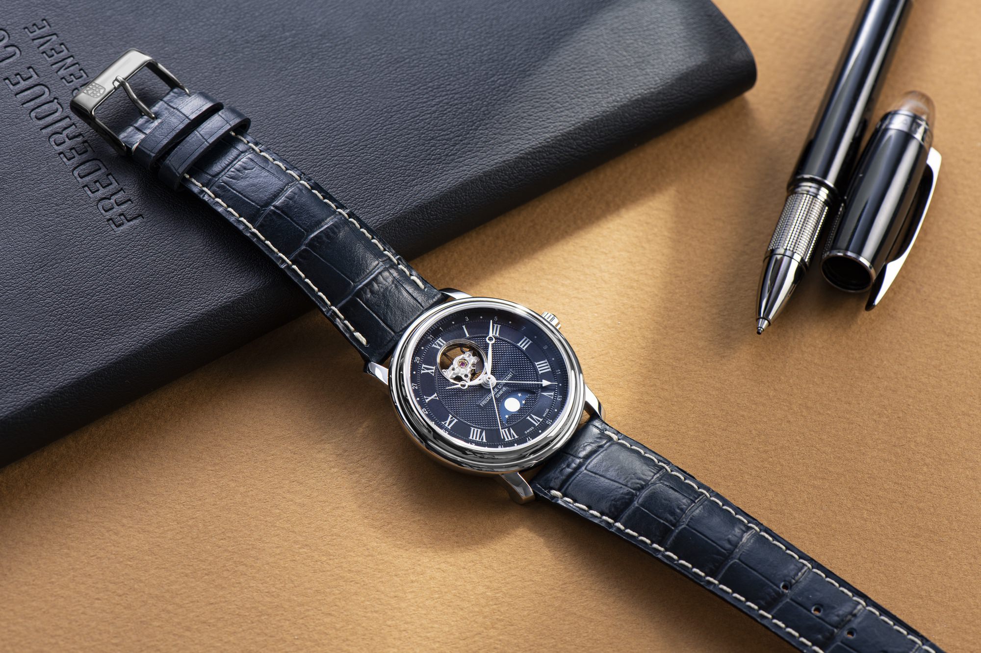 Frederique Constant Classics Heart Beat Moonphase Date - View 3