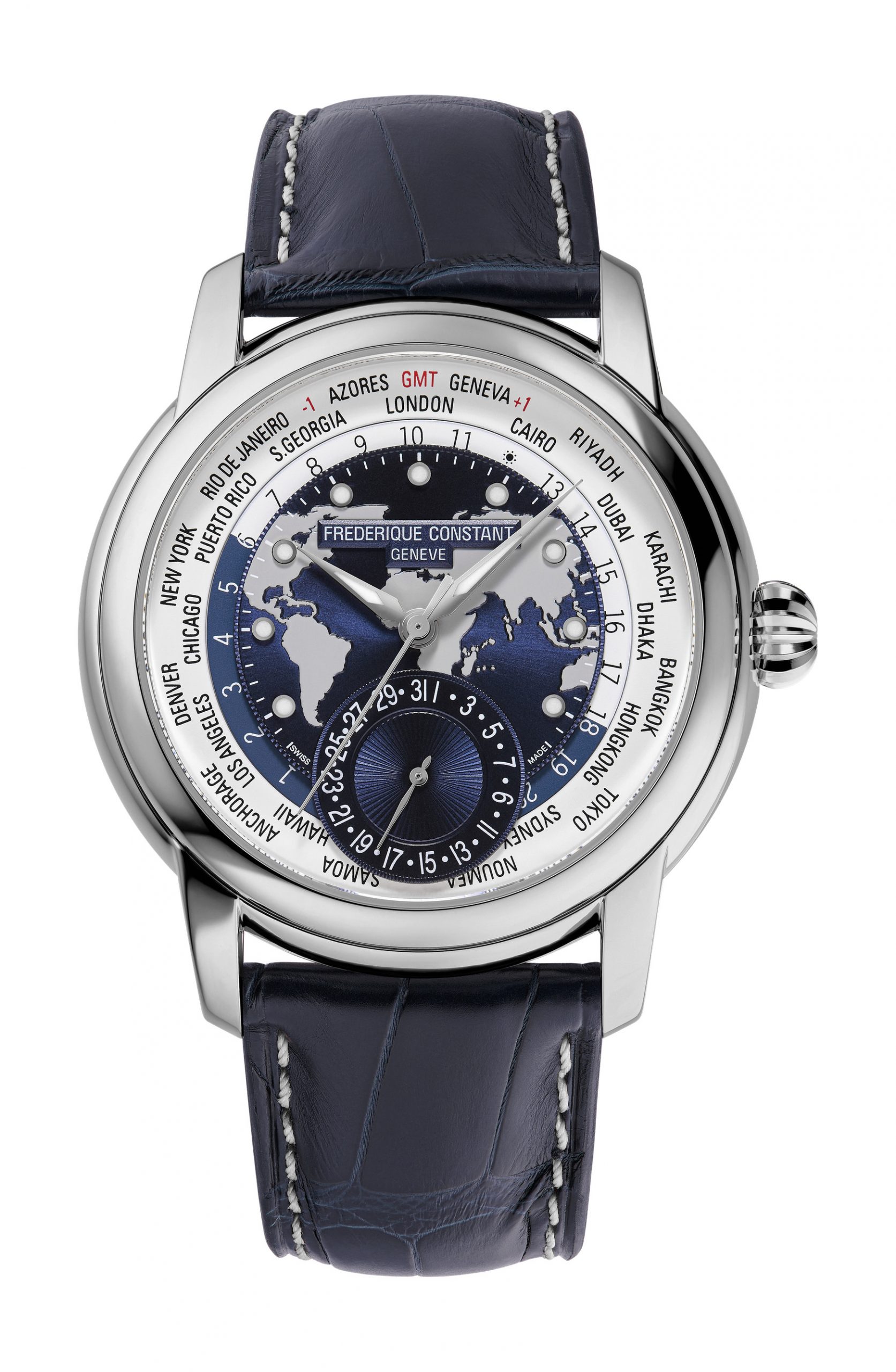 Frederique Constant Classics Worldtimer Manufacture watch