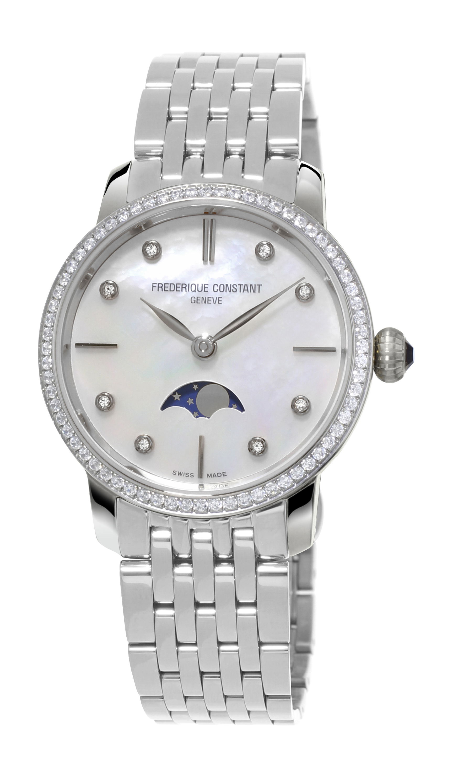 Frederique Constant Classics Slimline Ladies Moonphase watch