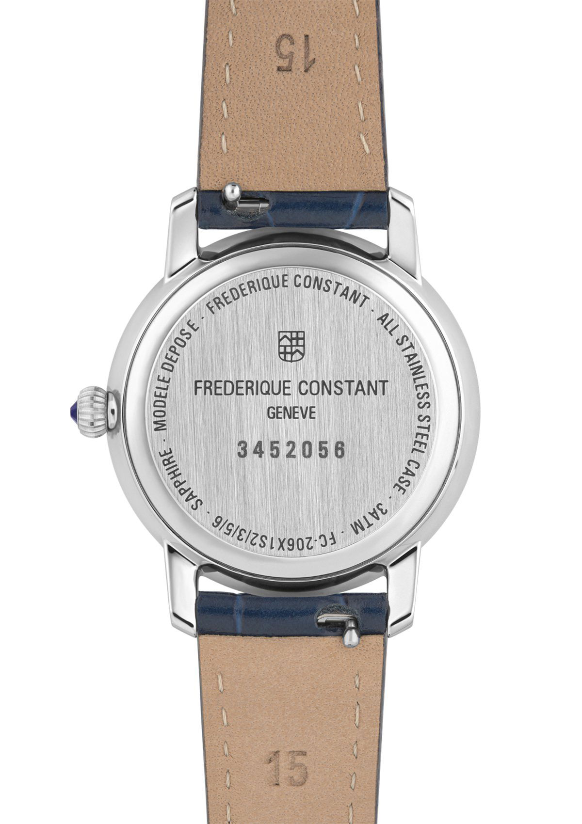 Frederique Constant Classics Slimline Ladies Moonphase - View 3