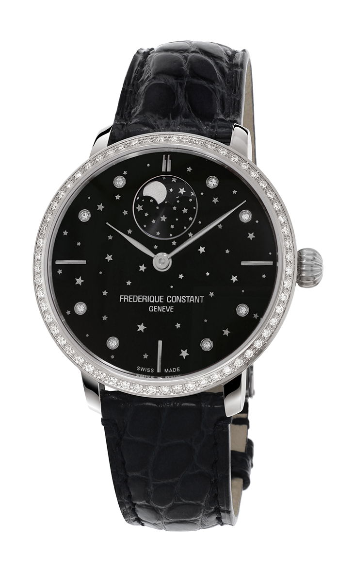 Frederique Constant Slimline Moonphase Stars watch