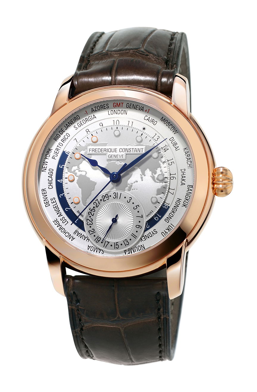 Frederique Constant Classic Worldtimer Manufacture watch