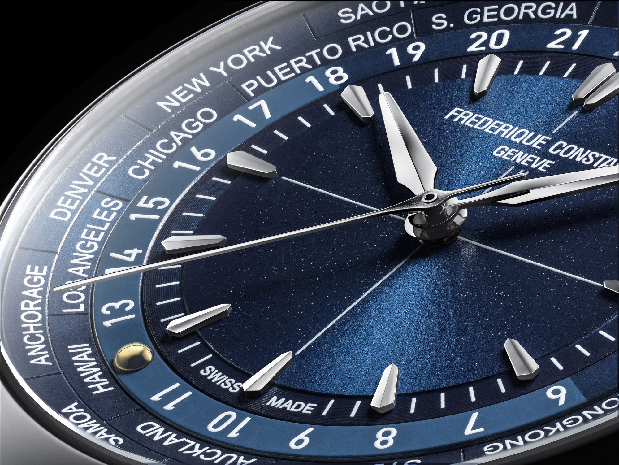 Frederique Constant Worldtimer Manufacture Limited Edition - View 3