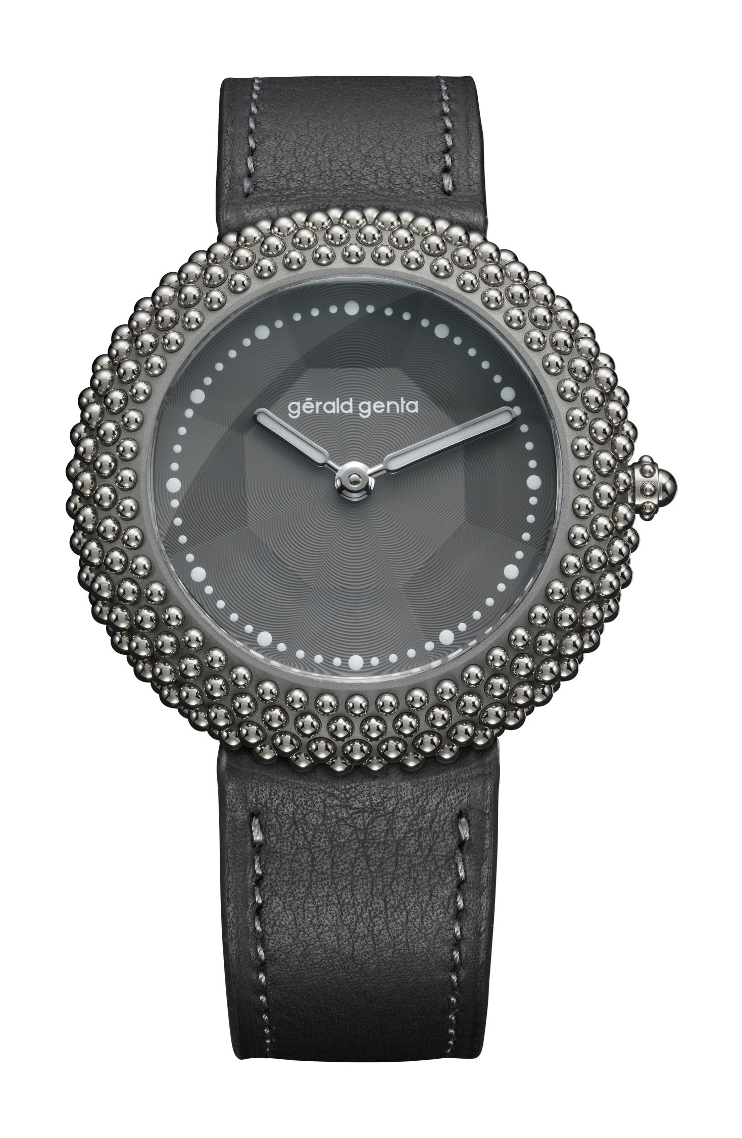 Gerald Genta Gentissima Oursin Gray watch