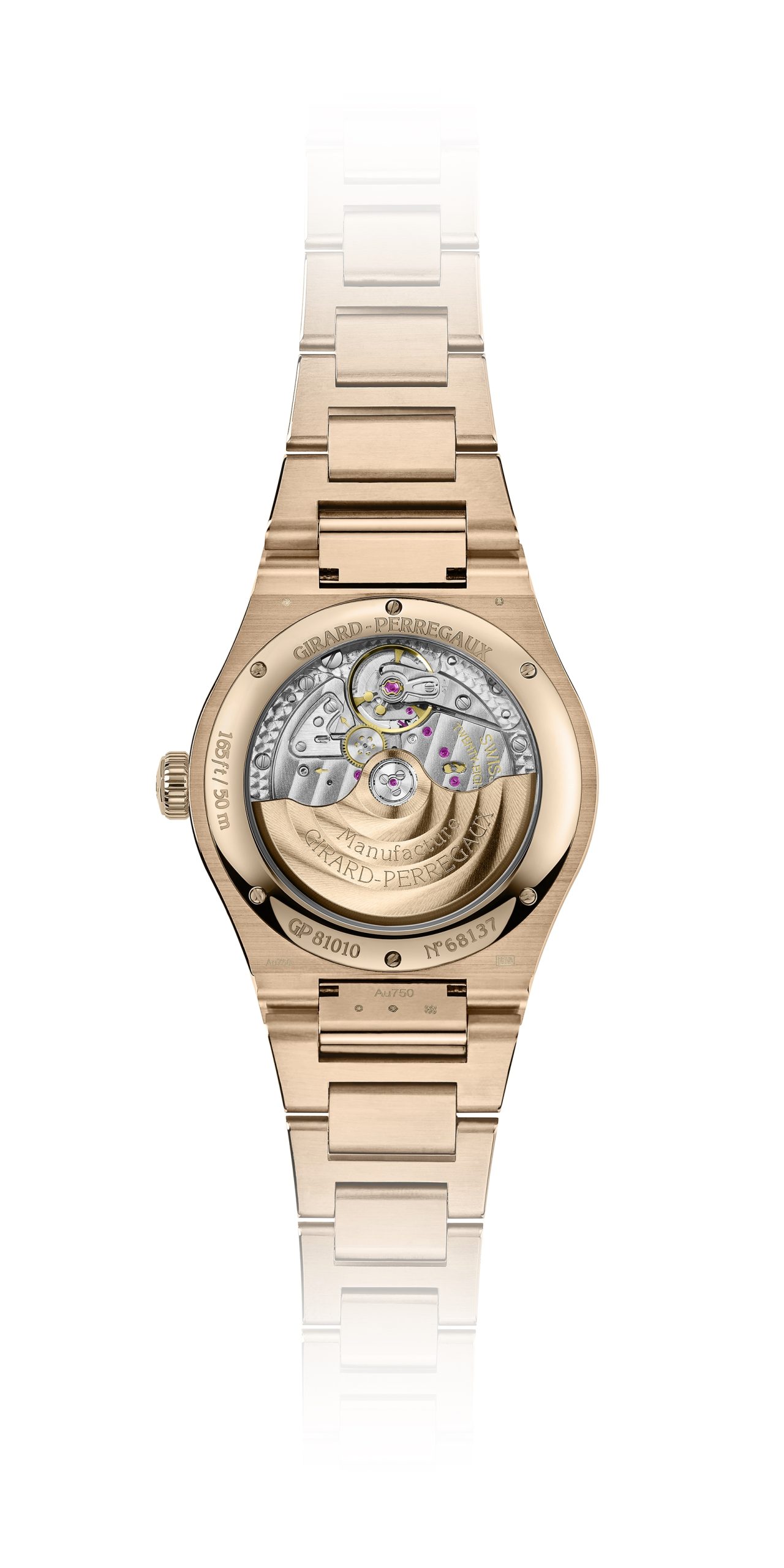 Girard-Perregaux Laureato 42 mm Pink Gold Ultramarine Blue - View 2