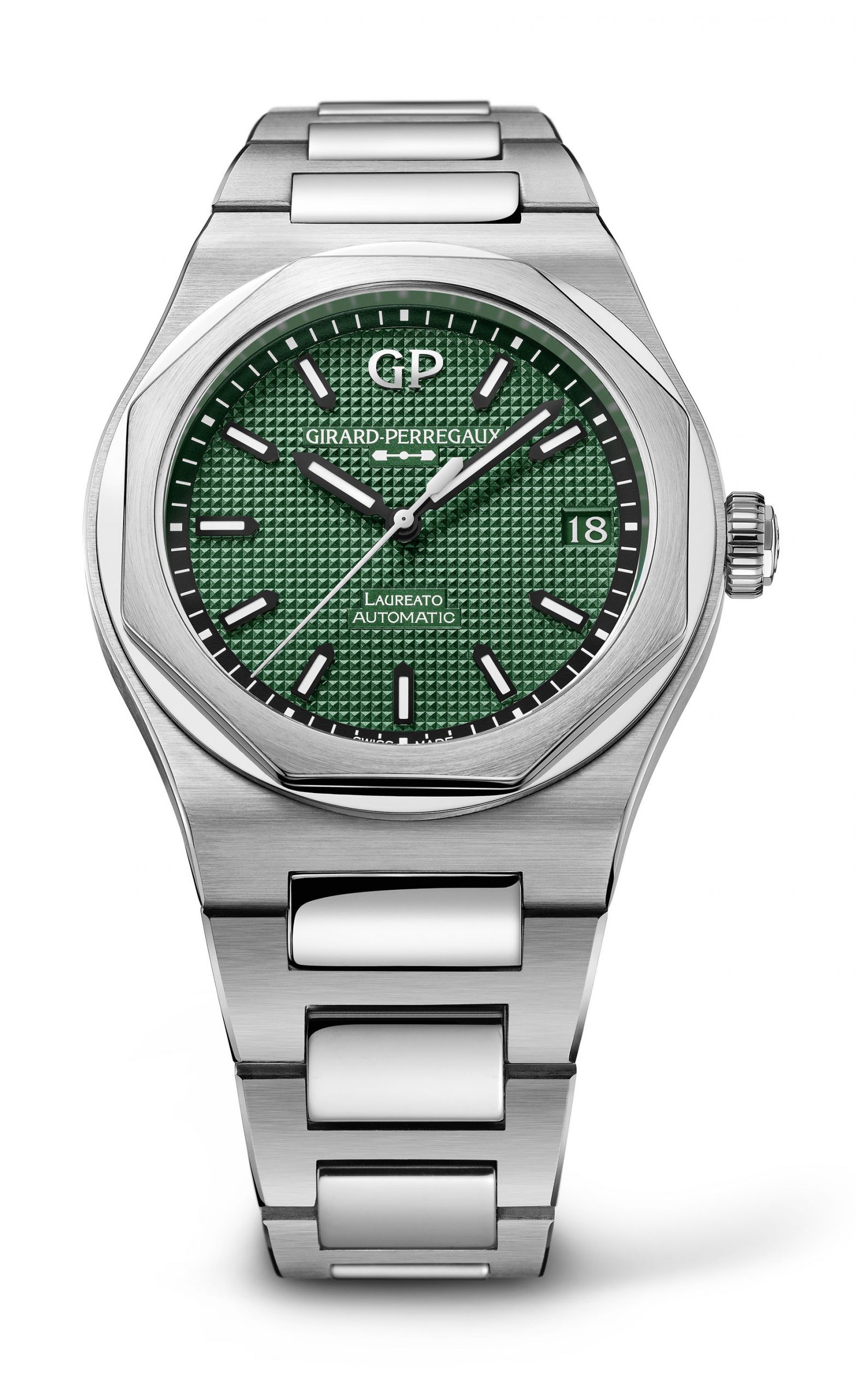 Girard-Perregaux Laureato 42 mm Green watch