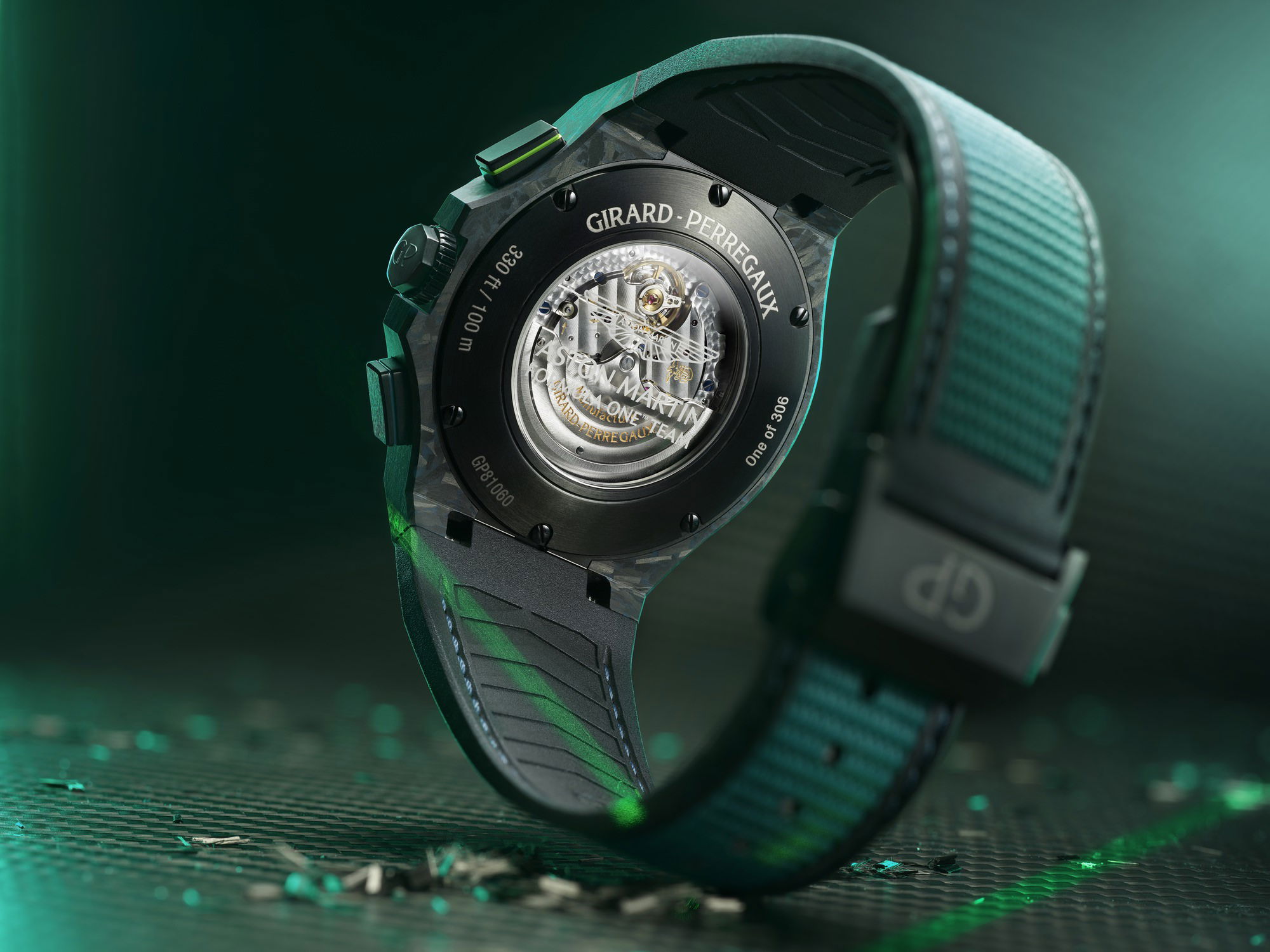 Girard-Perregaux Laureato Absolute Chronograph Aston Martin F1 Edition - View 3