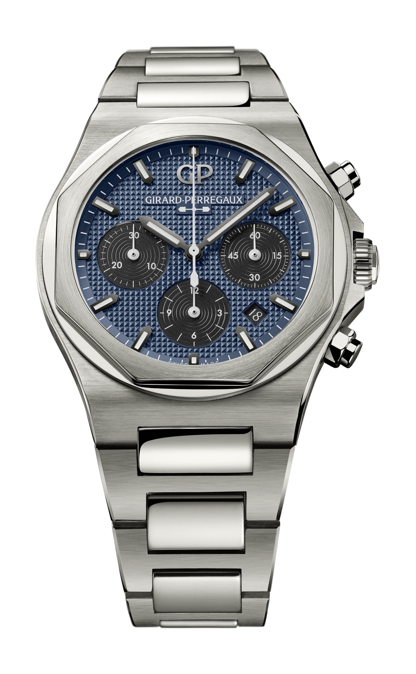 Girard-Perregaux Laureato Chronograph 42 mm Japan ‘Aiiro’ Edition watch