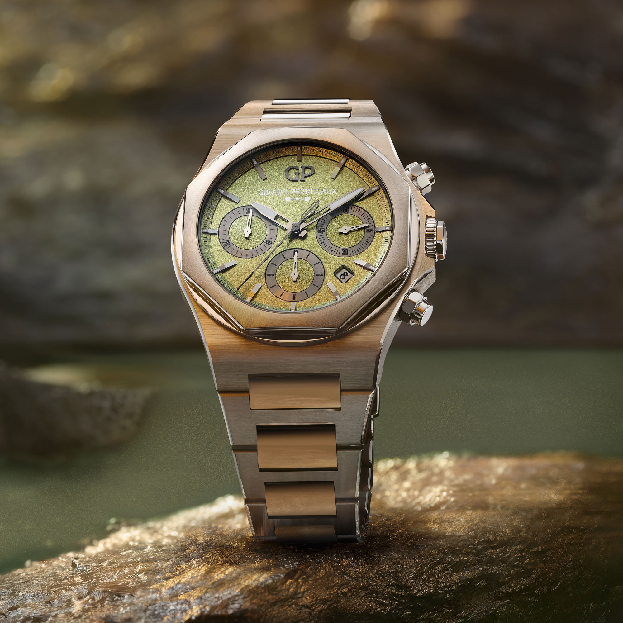 Girard-Perregaux Laureato Chronograph Aston Martin Edition - View 2
