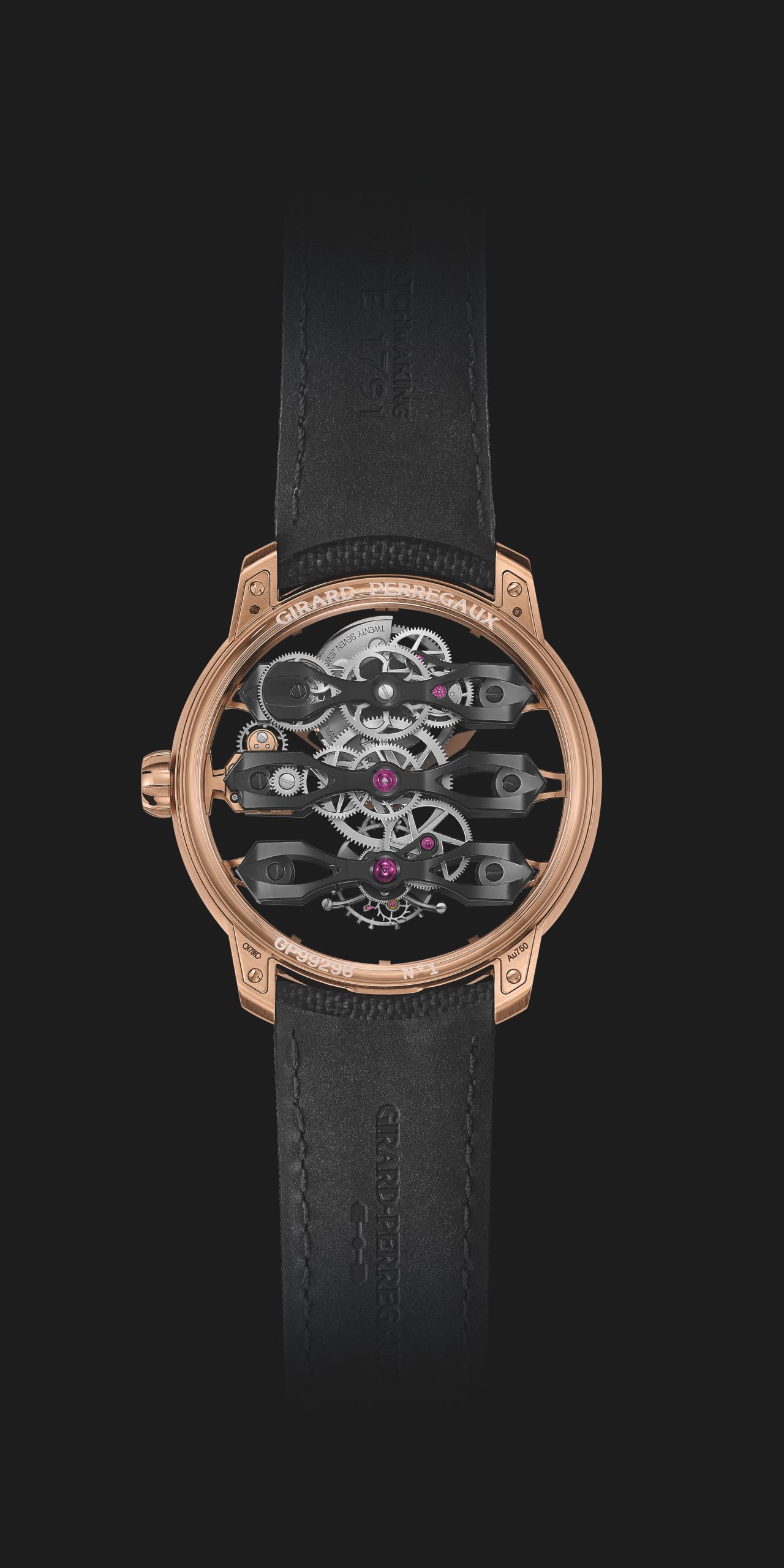 Girard-Perregaux Tourbillon with Three Flying Bridges - View 3