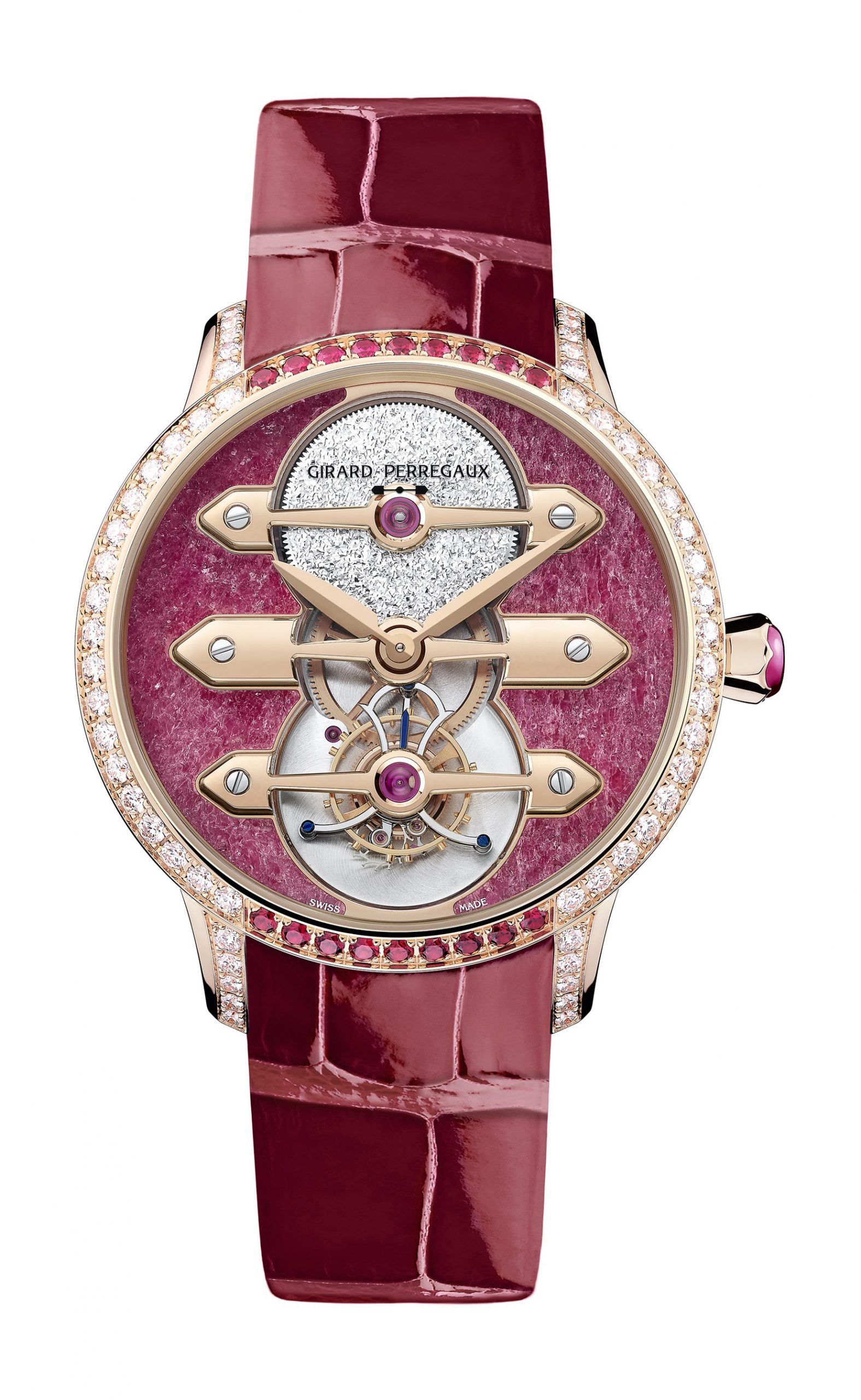 Girard-Perregaux Tourbillon with Three Gold Bridges Ruby Heart watch
