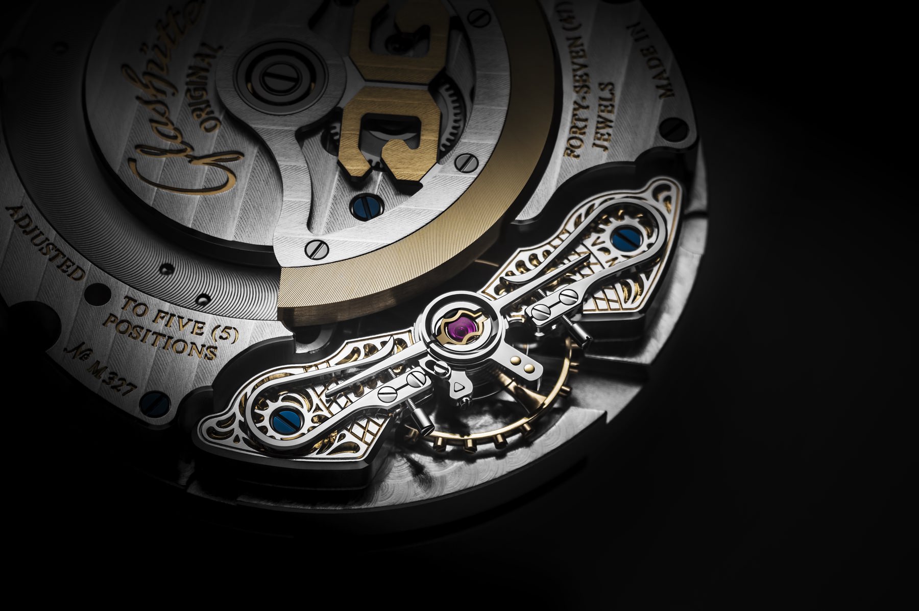 Glashütte Original PanoMatic Lunar Red Gold - View 3