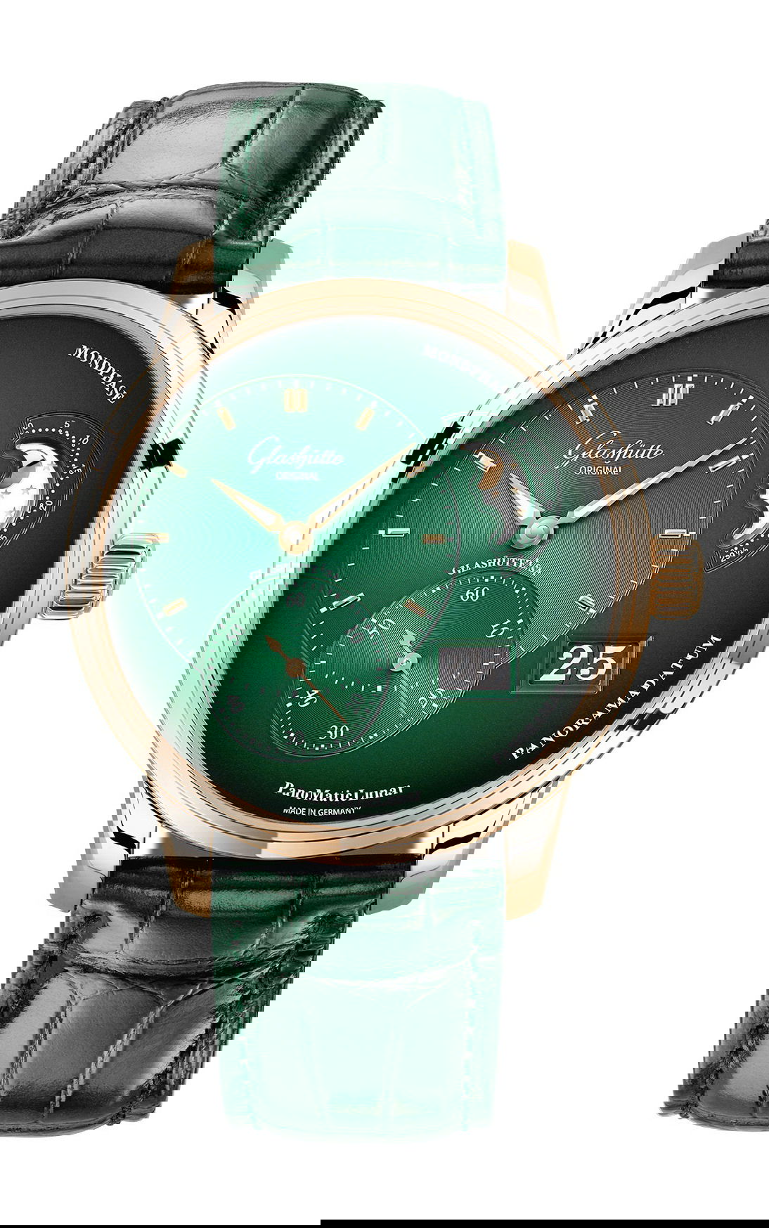 Glashütte Original PanoMatic Lunar Red Gold watch