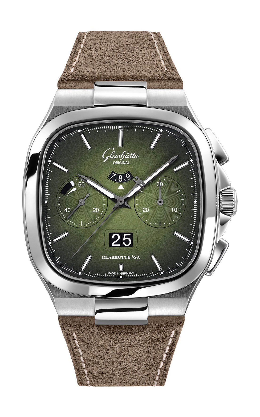 Glashütte Original Seventies Chronograph Panorama Date watch