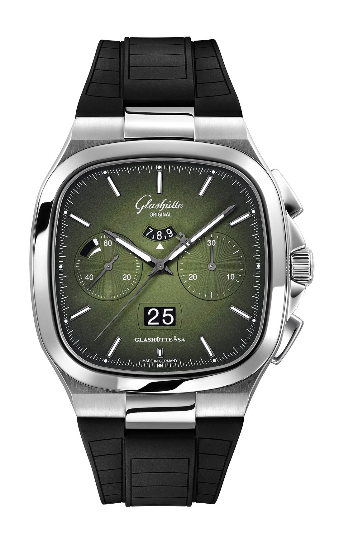 Glashütte Original Seventies Chronograph Panorama Date watch