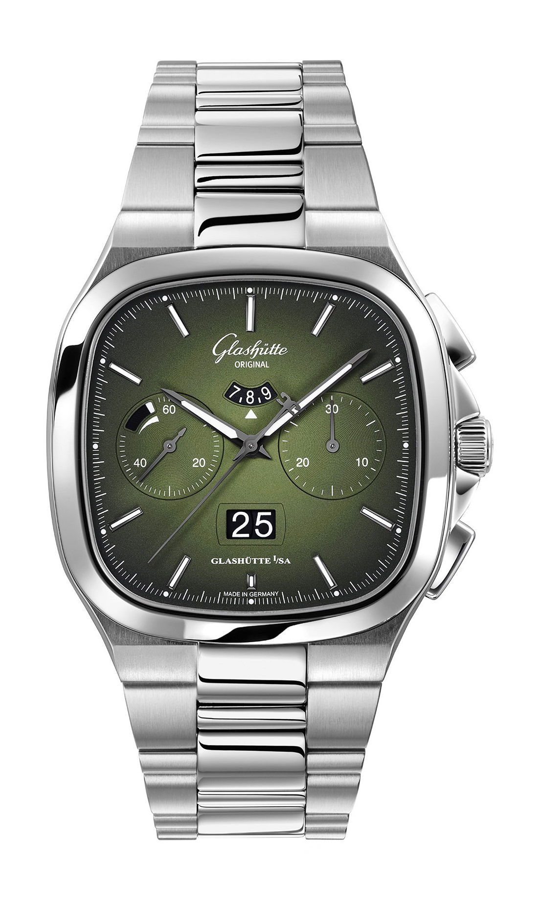 Glashütte Original Seventies Chronograph Panorama Date watch