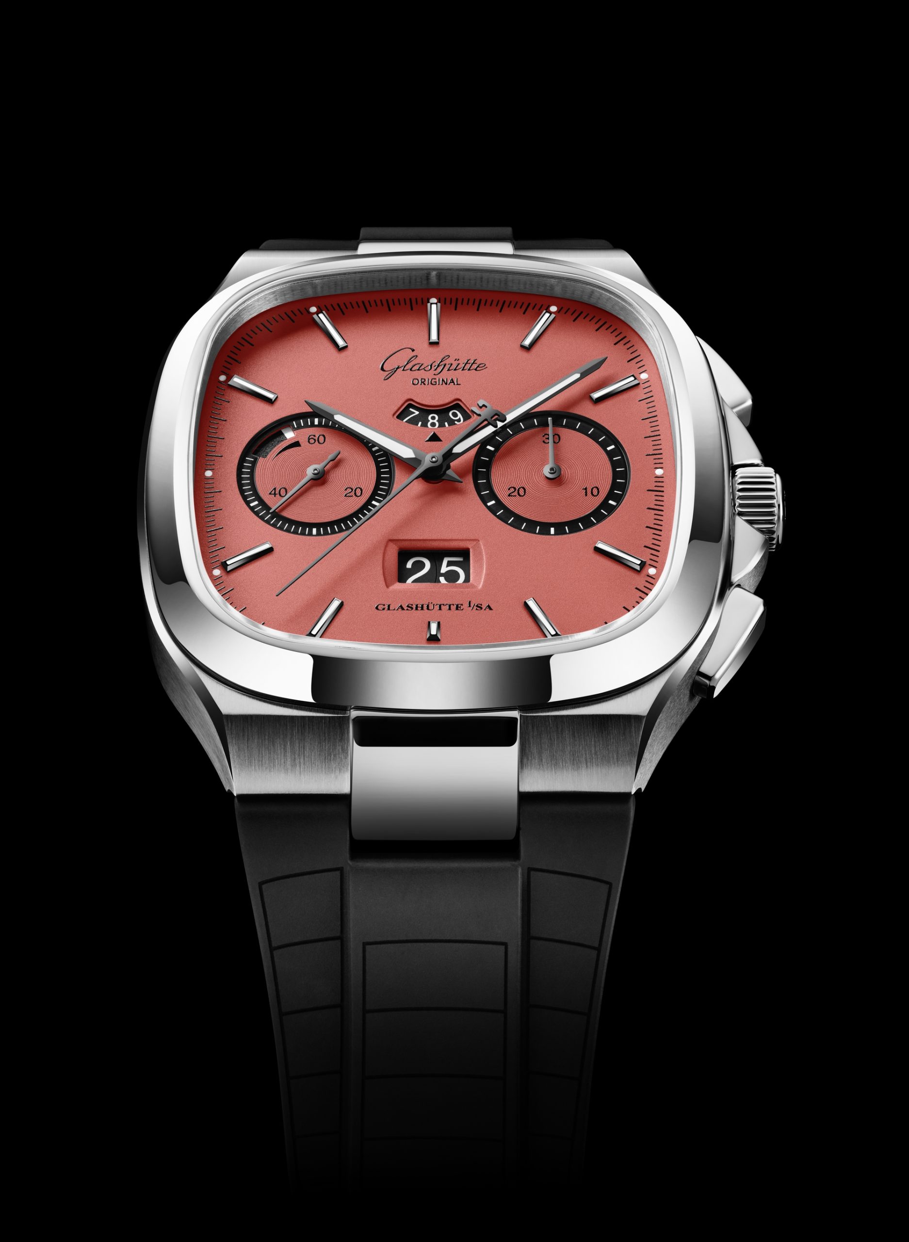 Glashütte Original Seventies Chronograph Panorama Date Watermelon - View 3