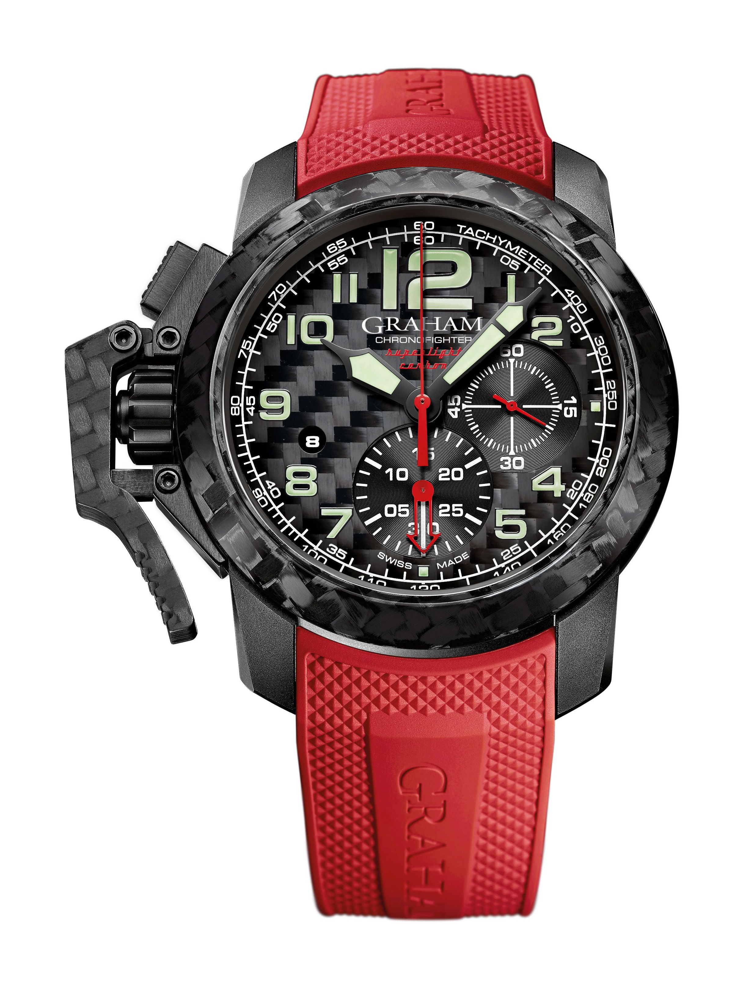 Graham Chronofighter Superlight Carbon watch