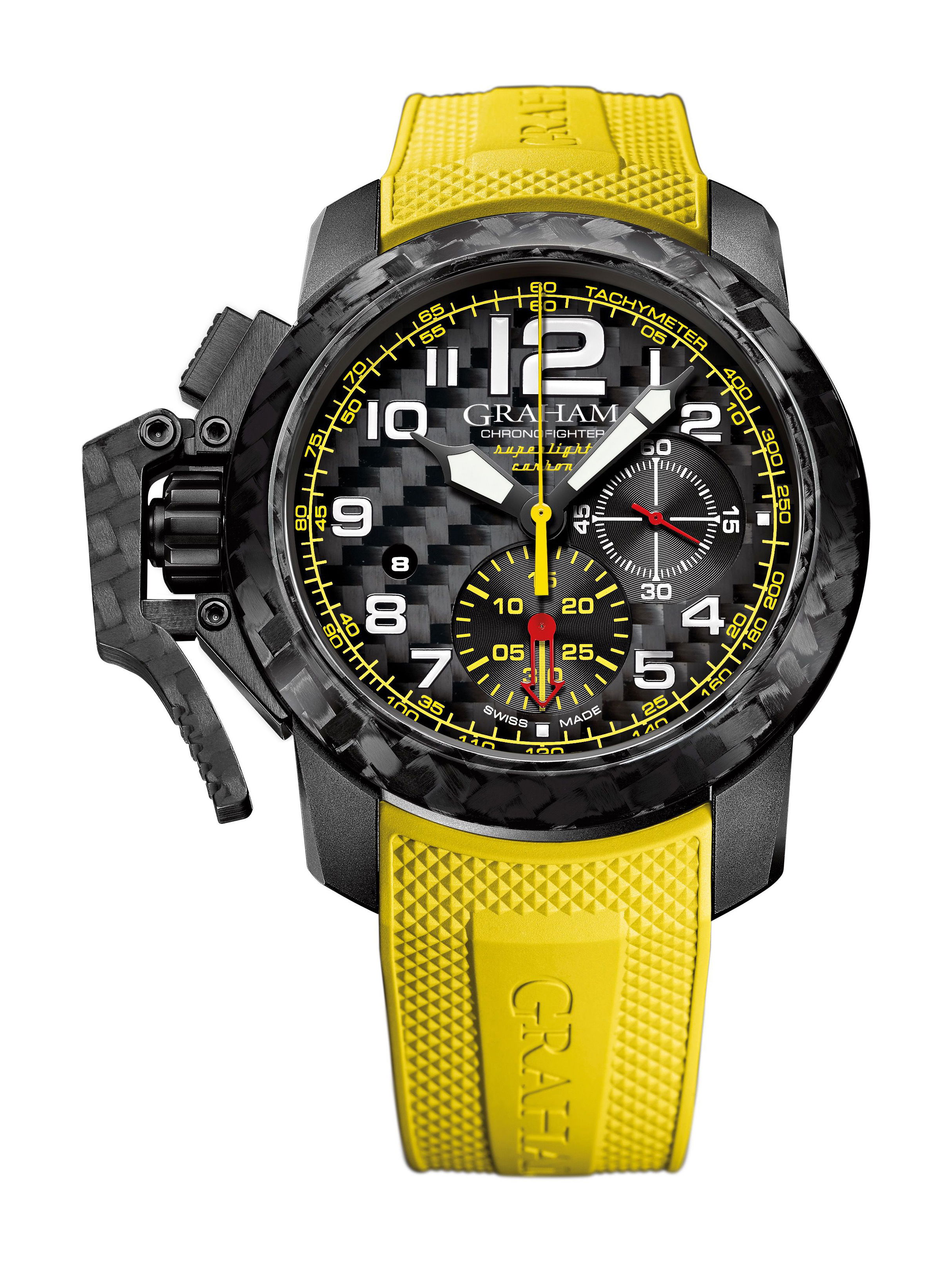 Graham Chronofighter Superlight Carbon watch
