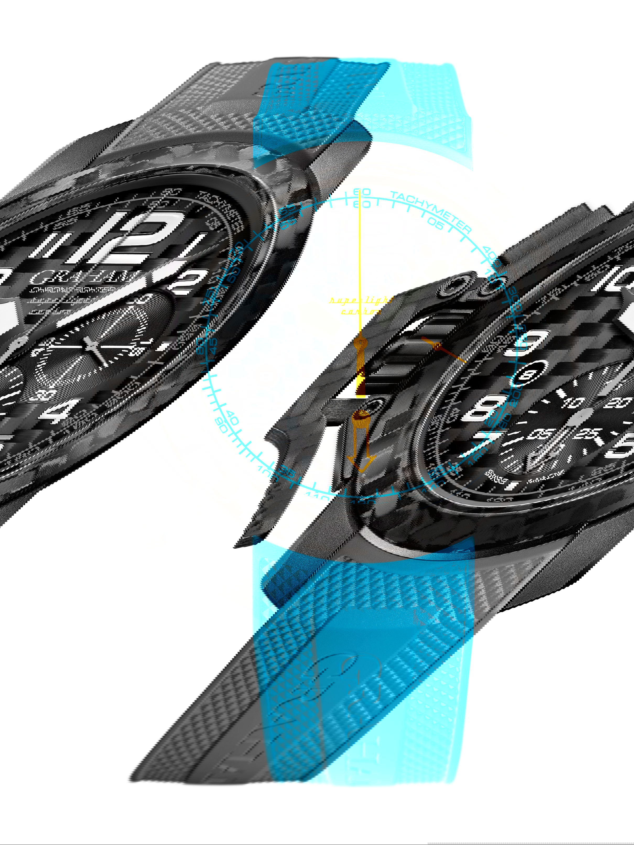 Graham Chronofighter Superlight Carbon watch