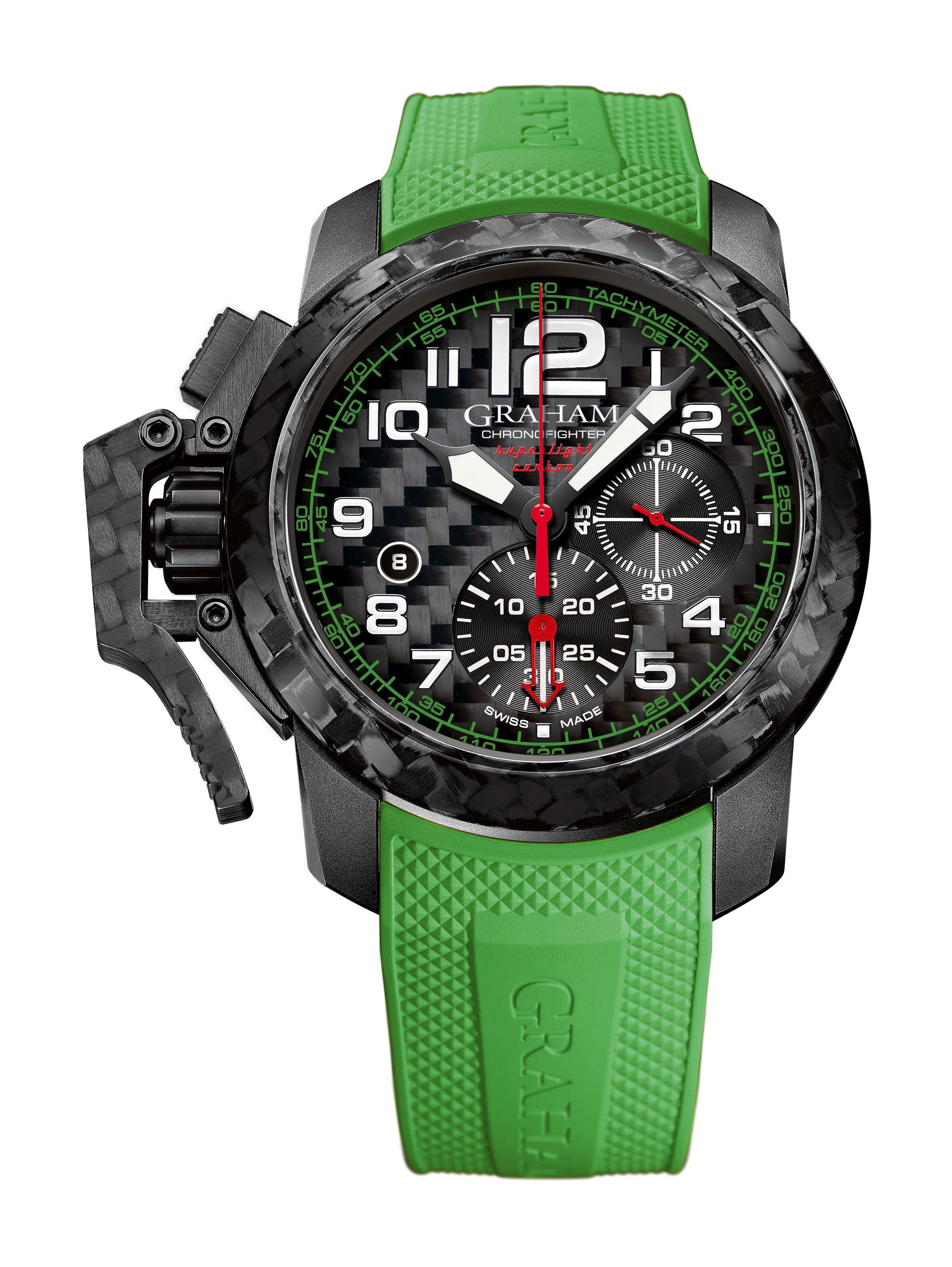 Graham Chronofighter Superlight Carbon watch