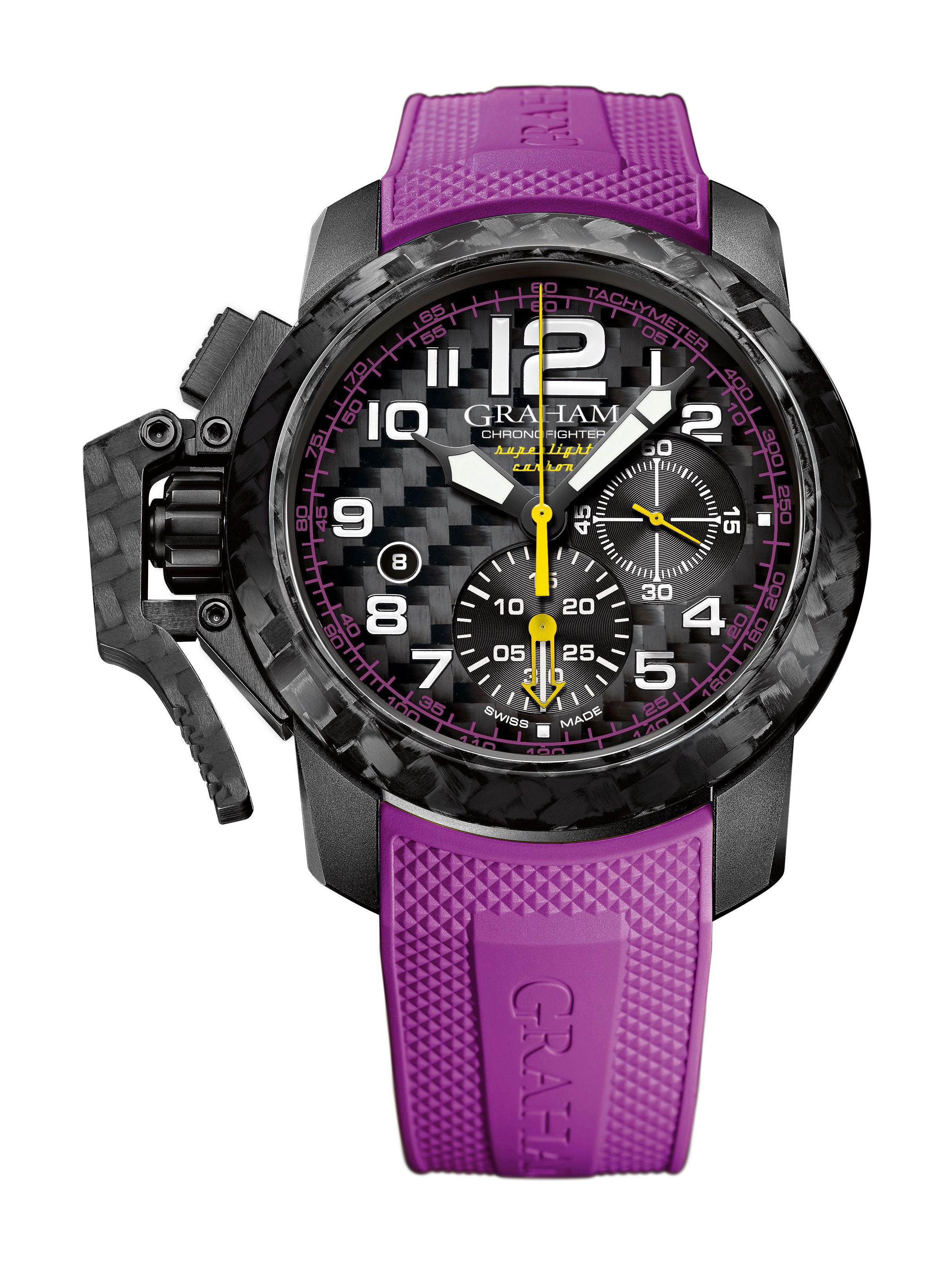Graham Chronofighter Superlight Carbon watch