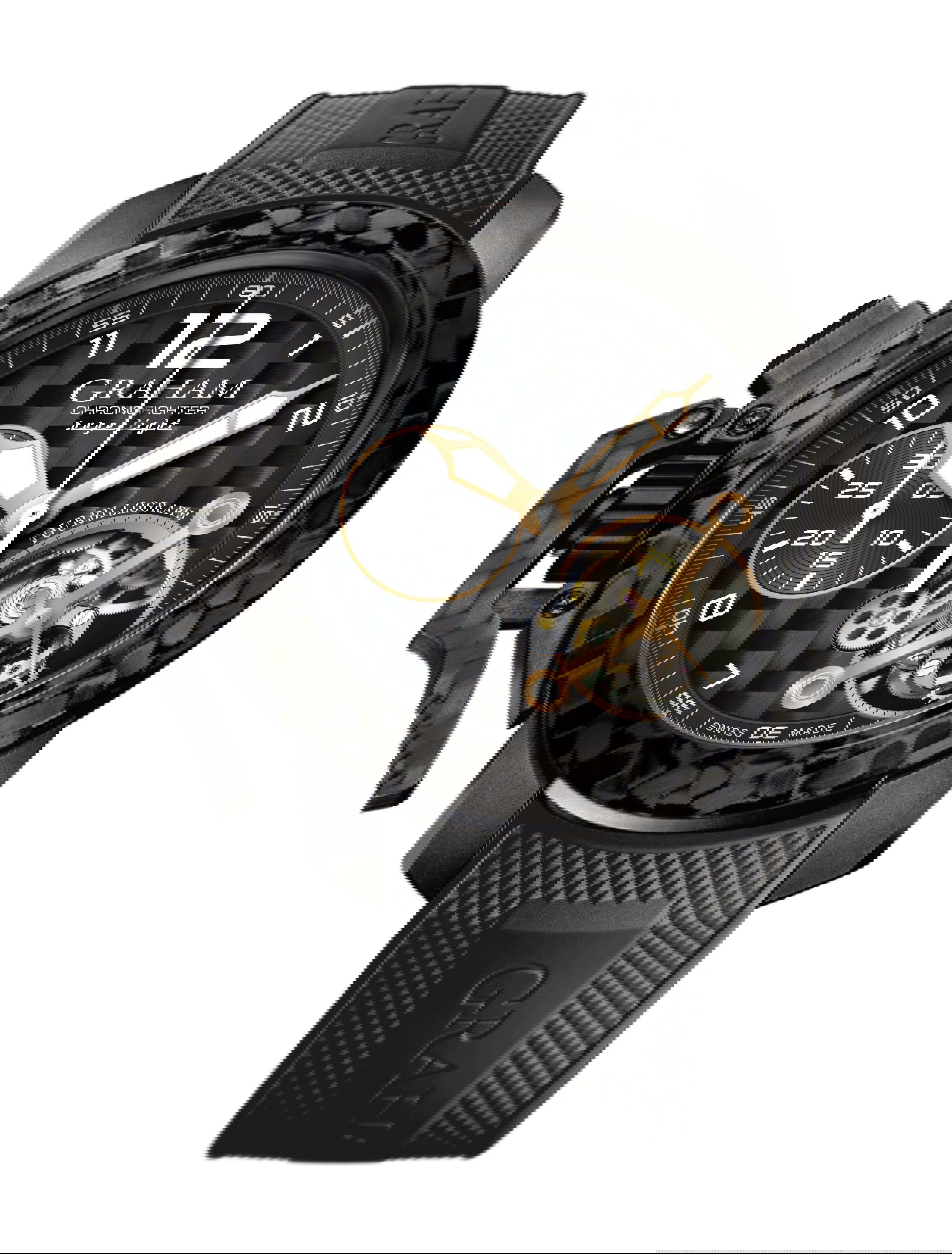 Graham Chronofighter Superlight Tourbillograph watch