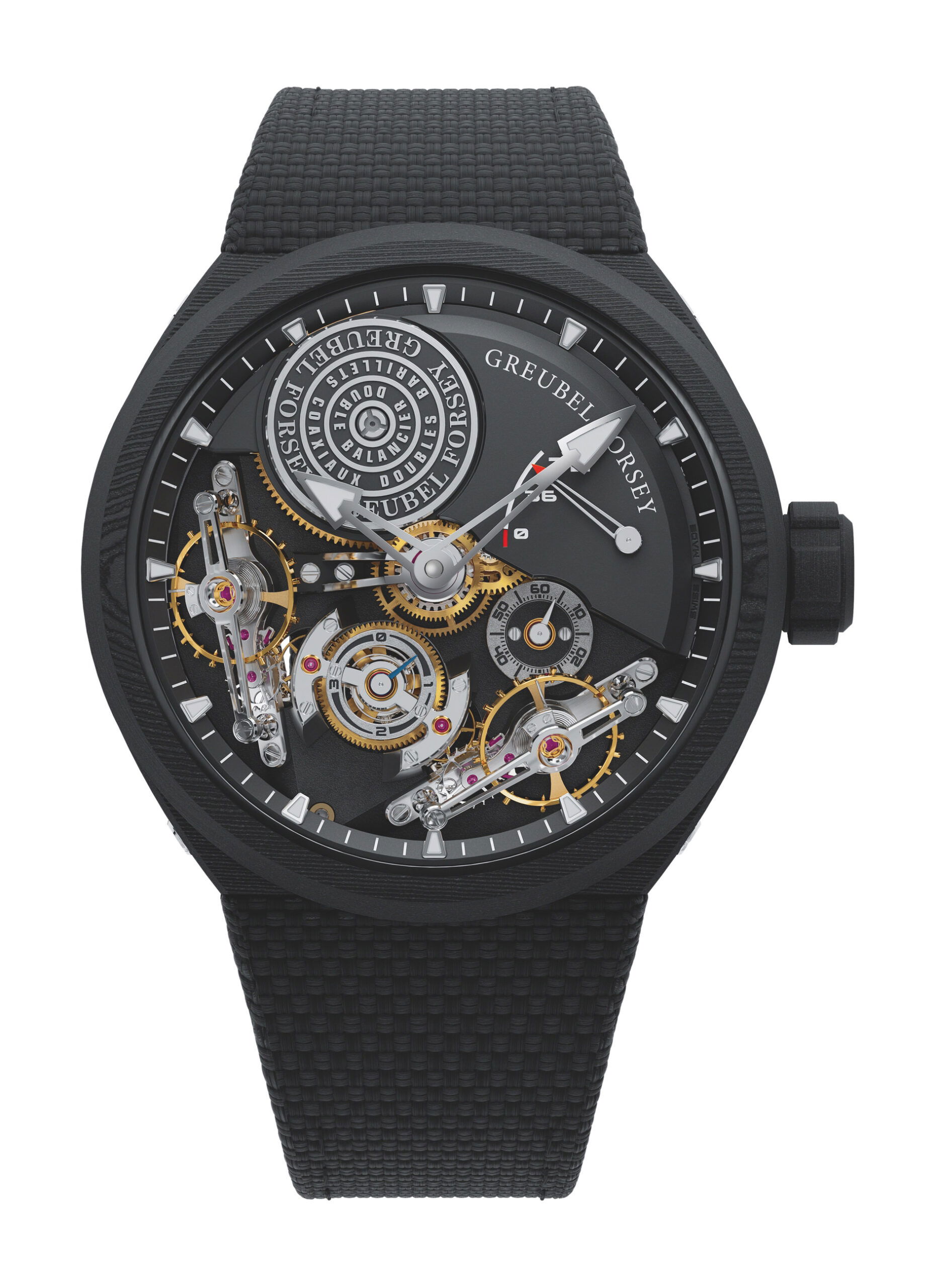 Greubel Forsey Double Balancier Convexe Carbon watch