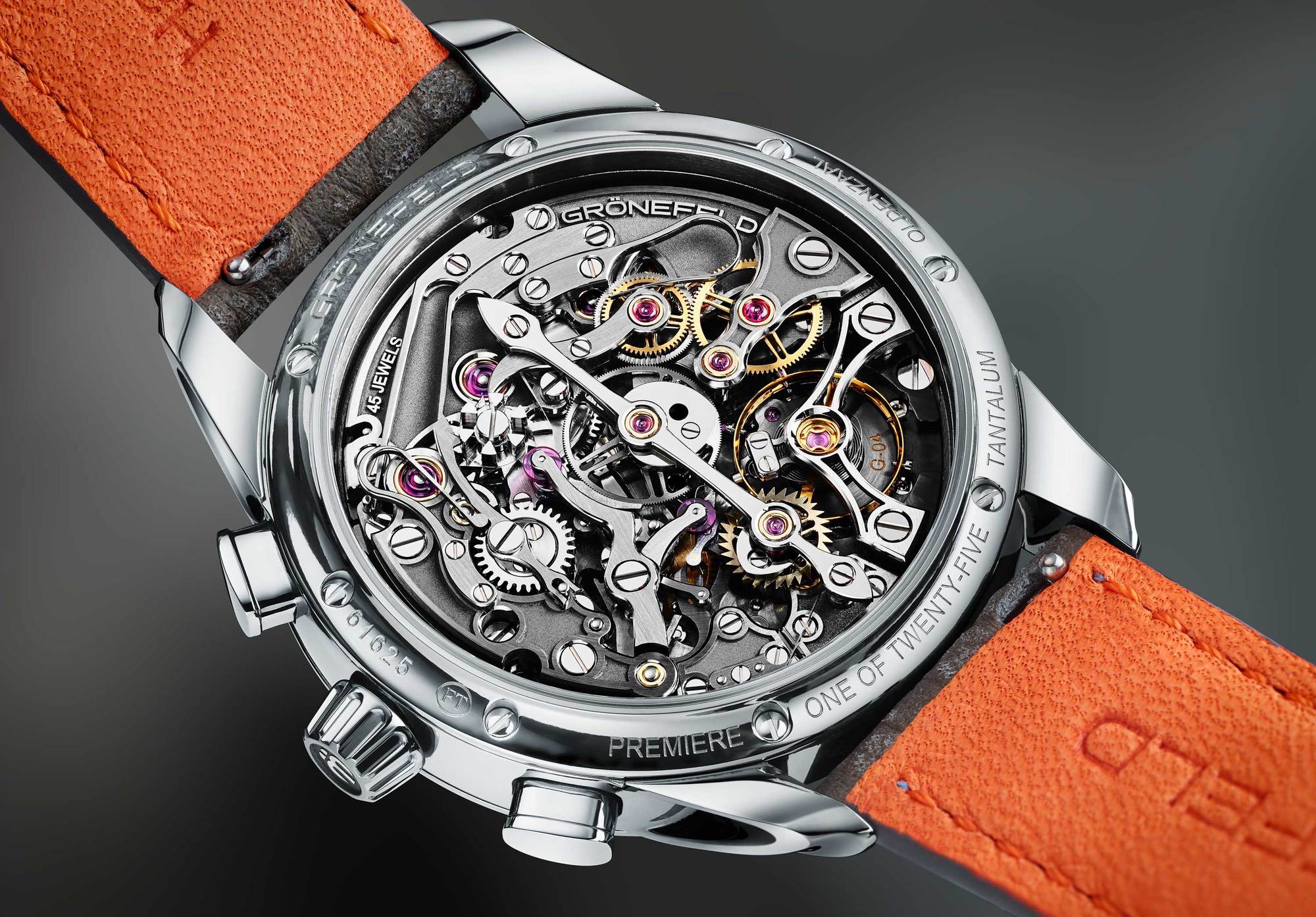 Grönefeld 1941 Grönograaf Stainless Steel Limited Edition - View 3