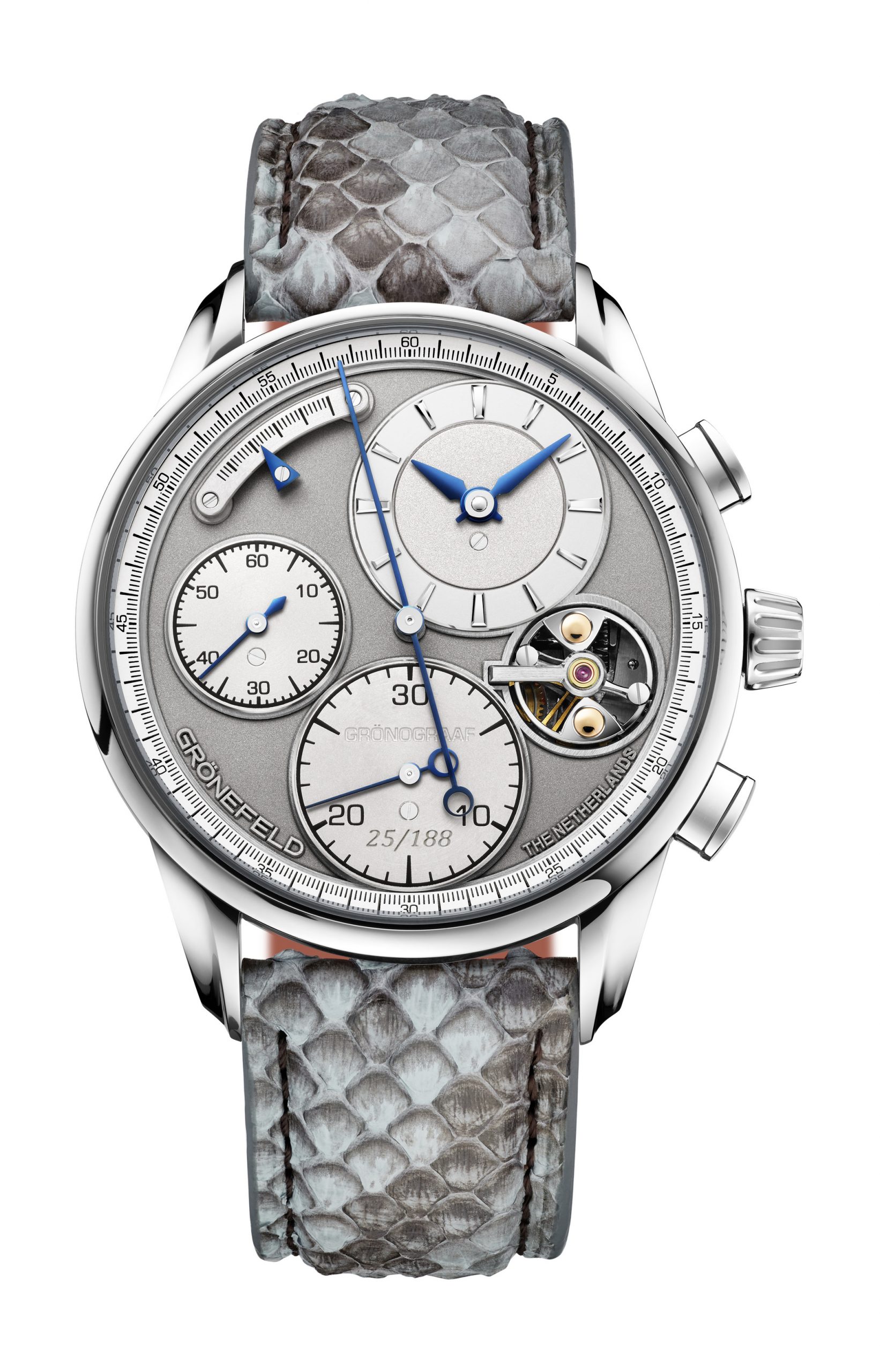 Grönefeld 1941 Grönograaf Stainless Steel Limited Edition watch