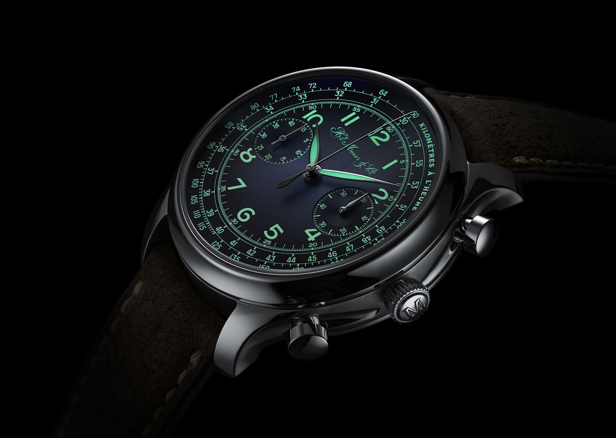 H. Moser & Cie Endeavour Chronograph Compax X Massena LAB - View 2