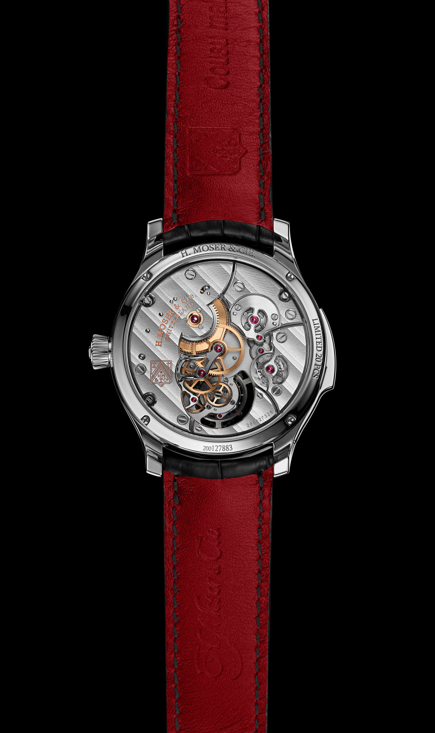 H. Moser & Cie Endeavour Concept Minute Repeater Tourbillon Aqua Blue - View 3