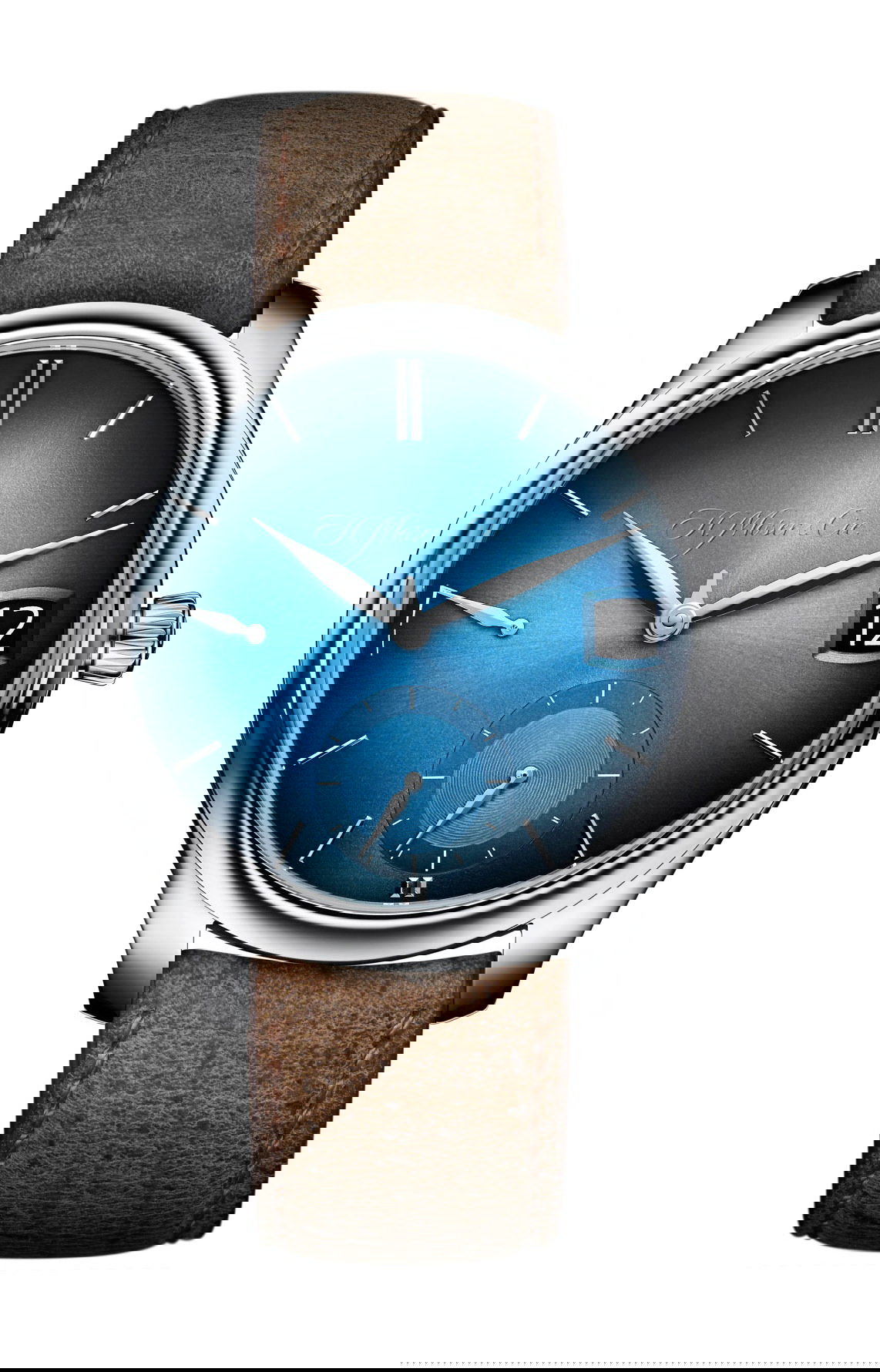 H. Moser & Cie Endeavour Perpetual Calendar Funky Blue watch