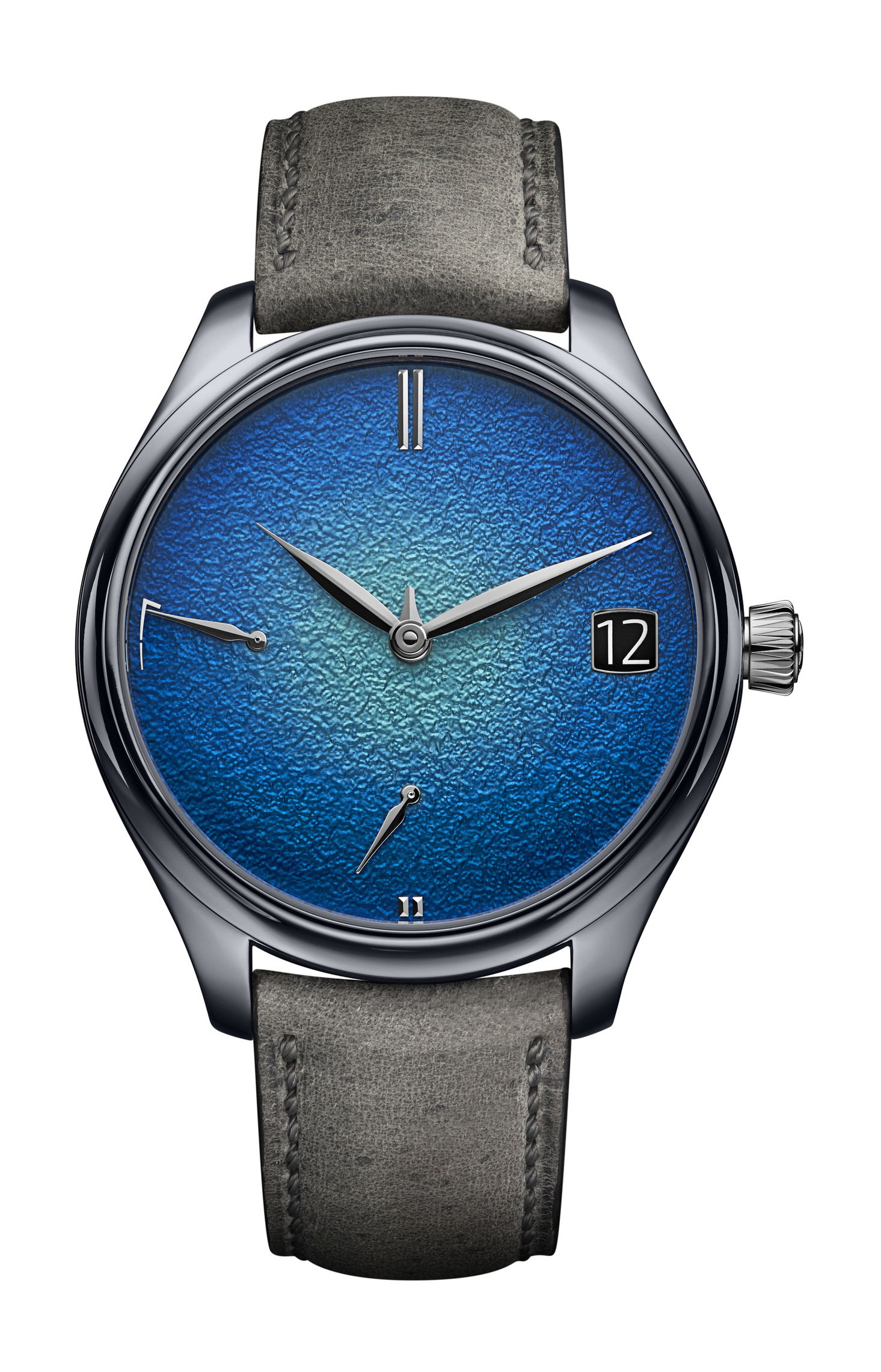 H. Moser & Cie Endeavour Perpetual Calendar Tantalum Blue Enamel watch