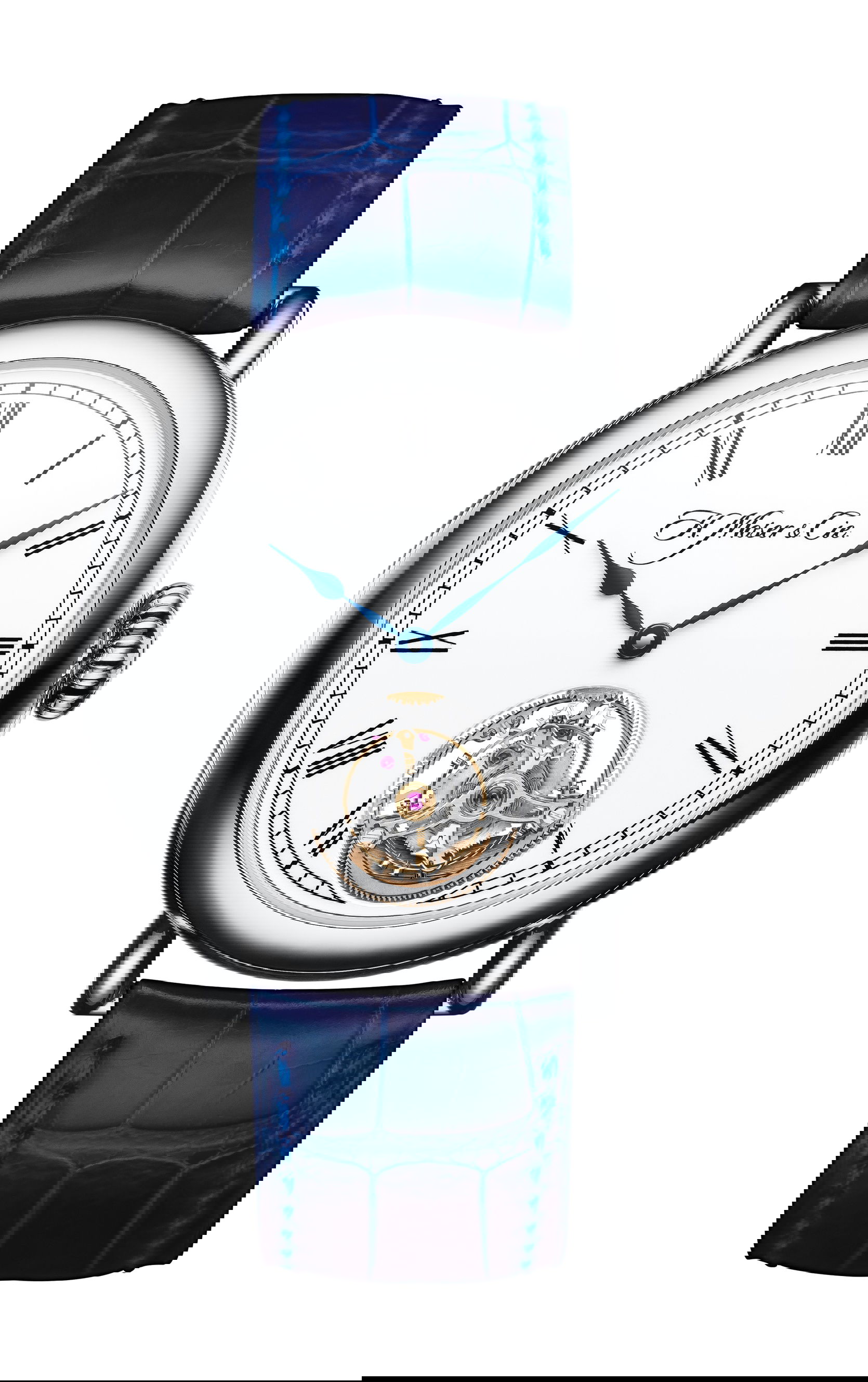 H. Moser & Cie Heritage Tourbillon watch