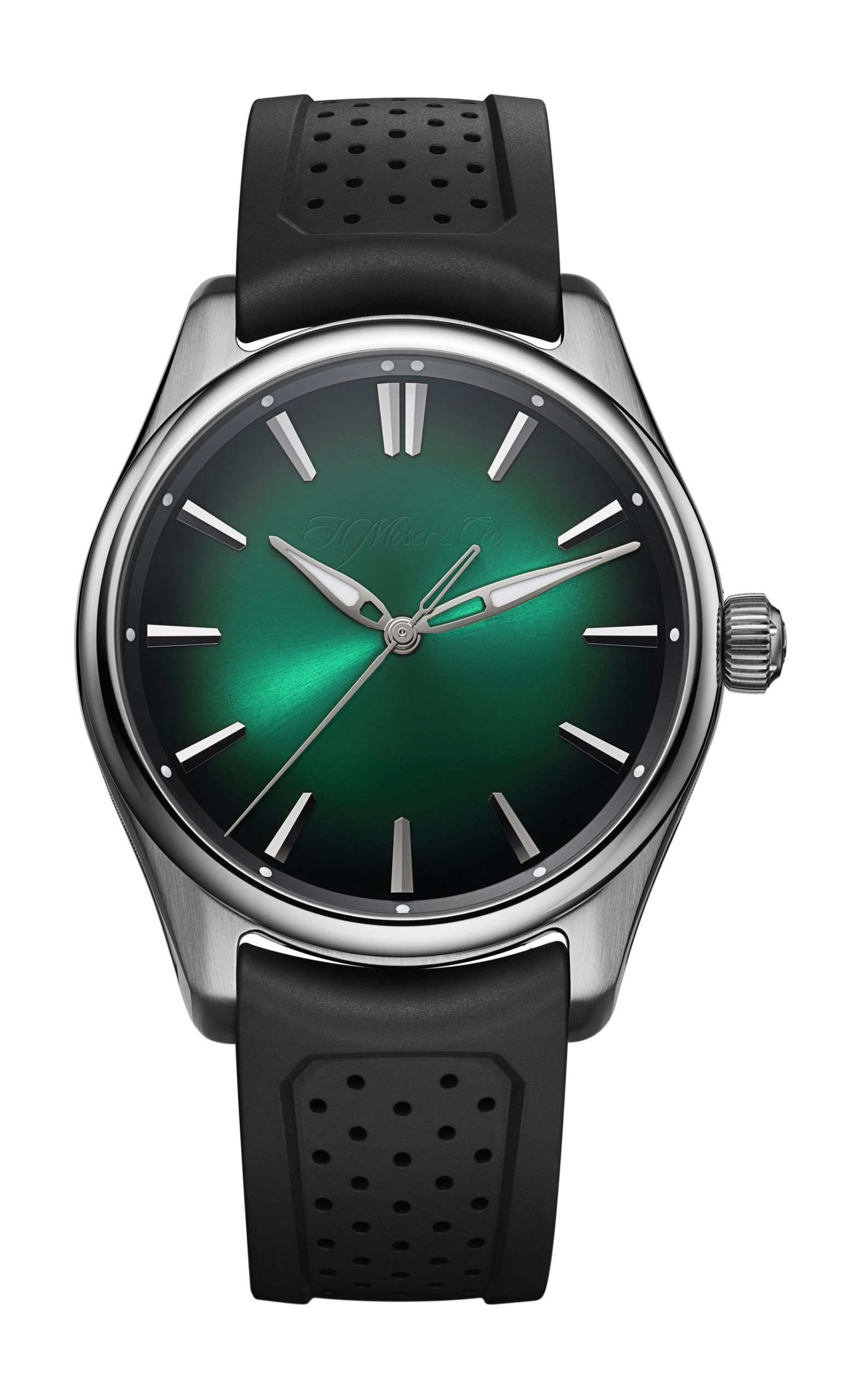 H. Moser & Cie Pioneer Centre Seconds Cosmic Green watch