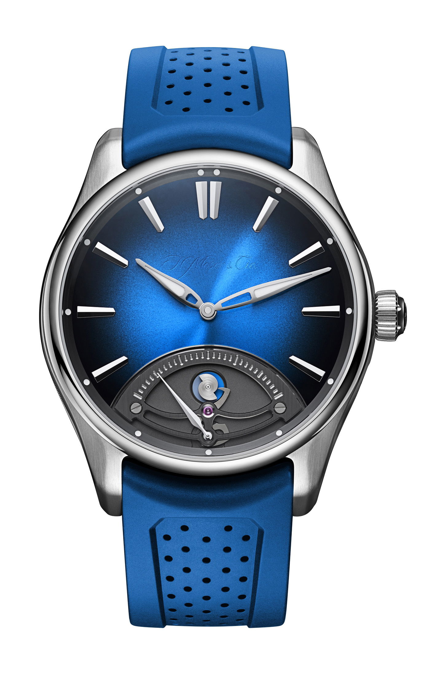 H. Moser & Cie Pioneer Retrograde Seconds watch