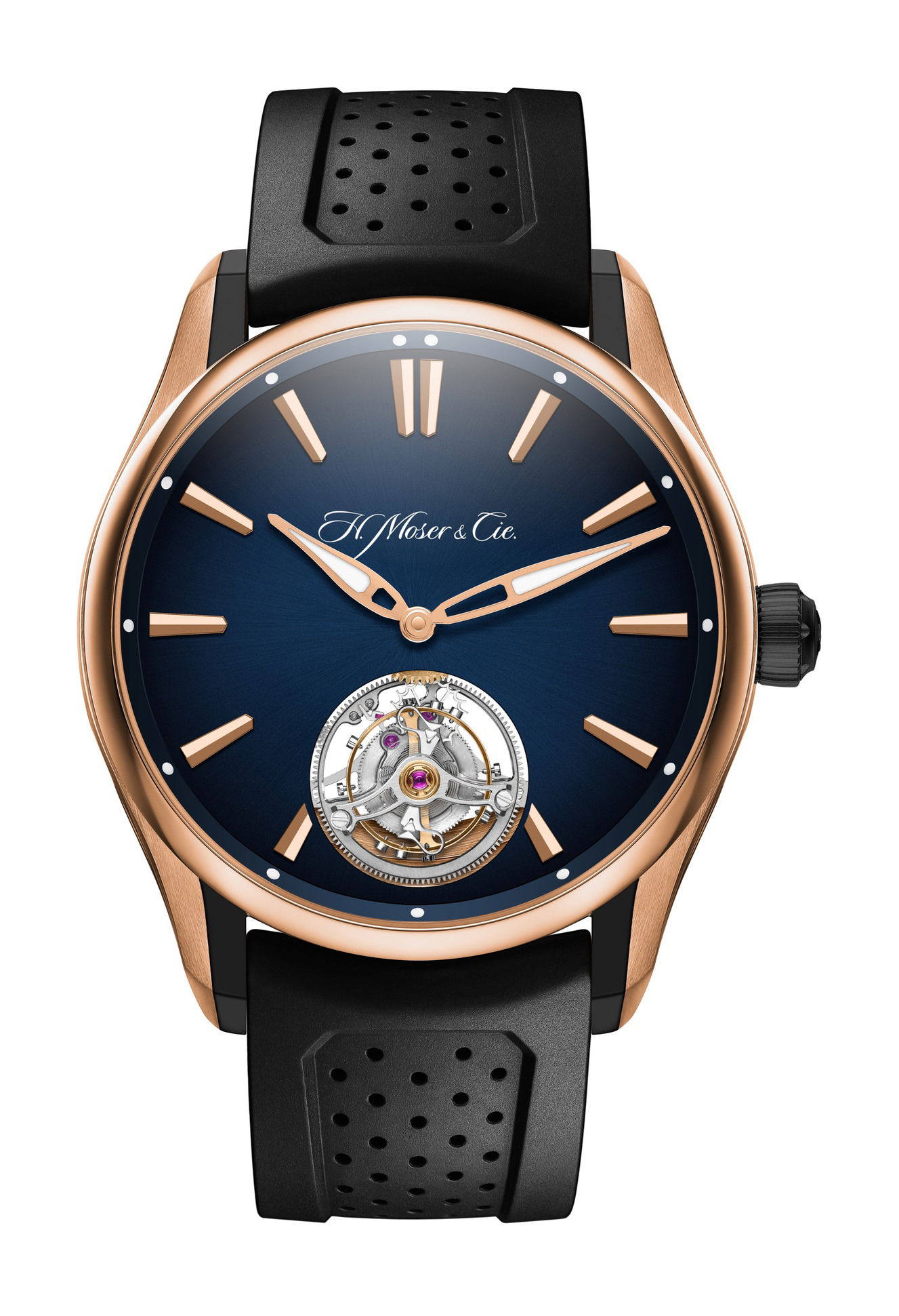 H. Moser & Cie Pioneer Tourbillon watch