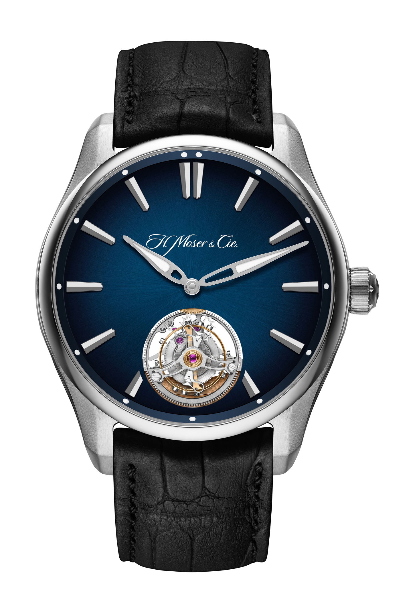 H. Moser & Cie Pioneer Tourbillon watch