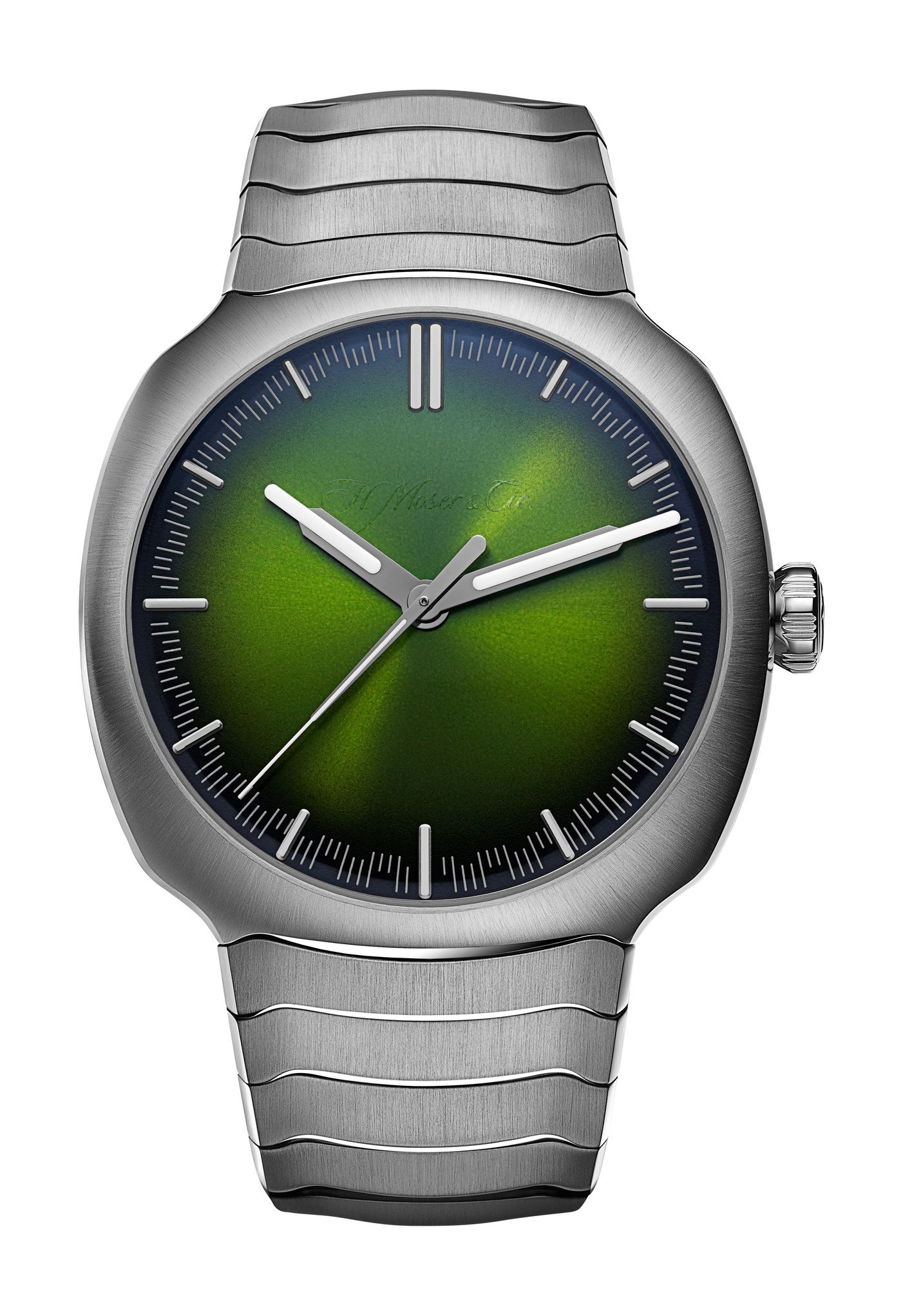H. Moser & Cie Streamliner Centre Seconds Matrix Green watch
