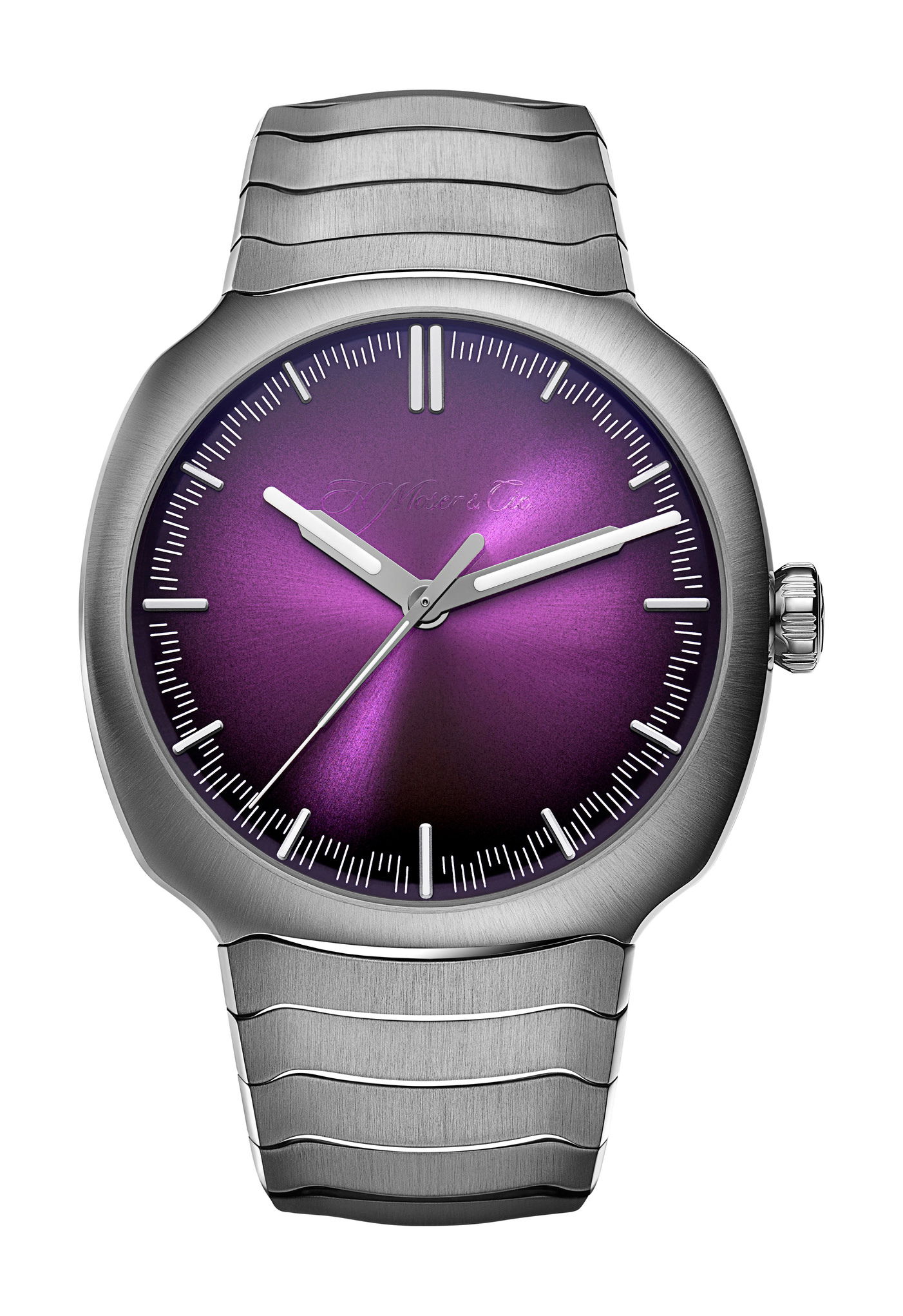 H. Moser & Cie Streamliner Centre Seconds Purple Haze watch