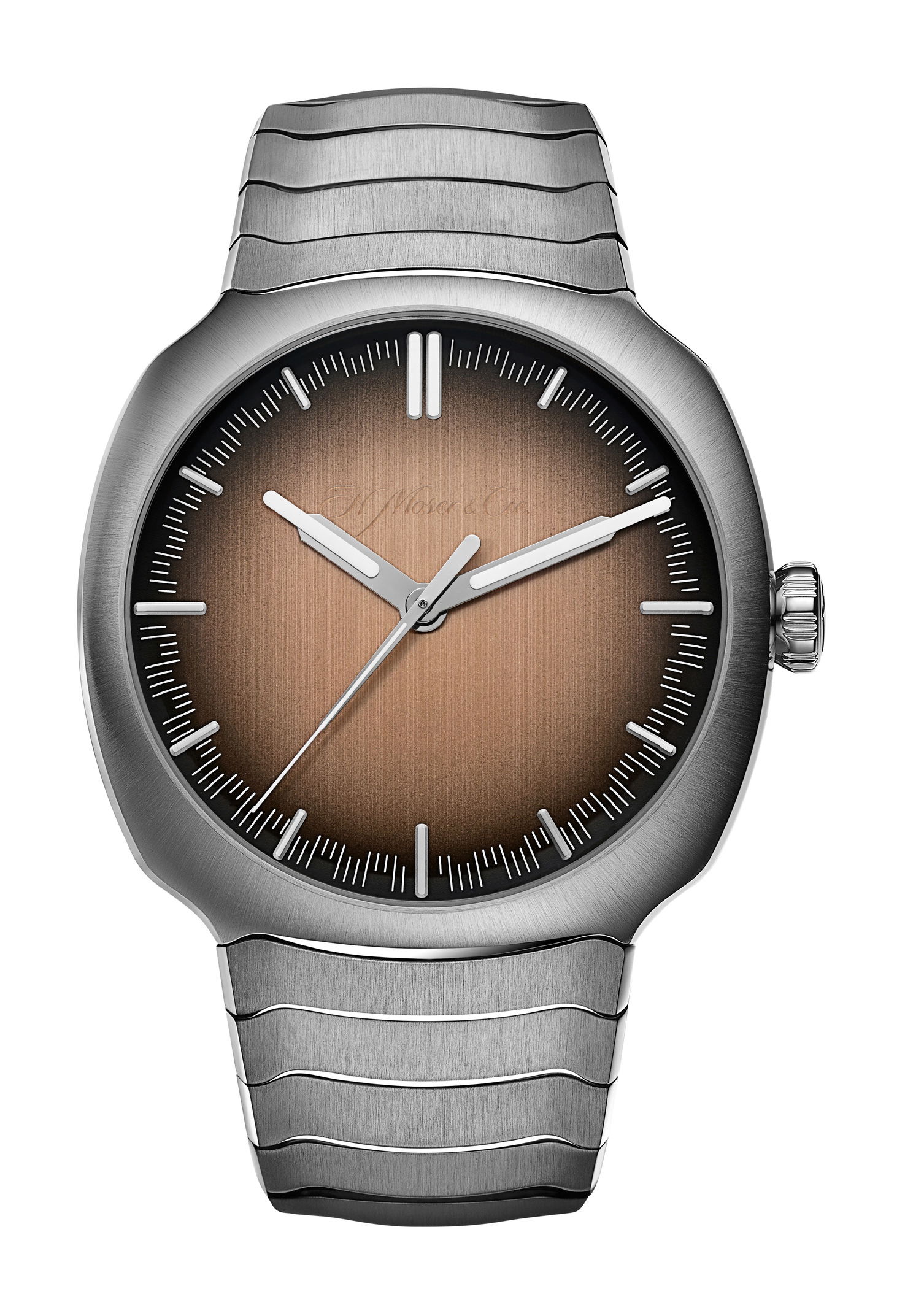 H. Moser & Cie Streamliner Centre Seconds Smoked Salmon watch