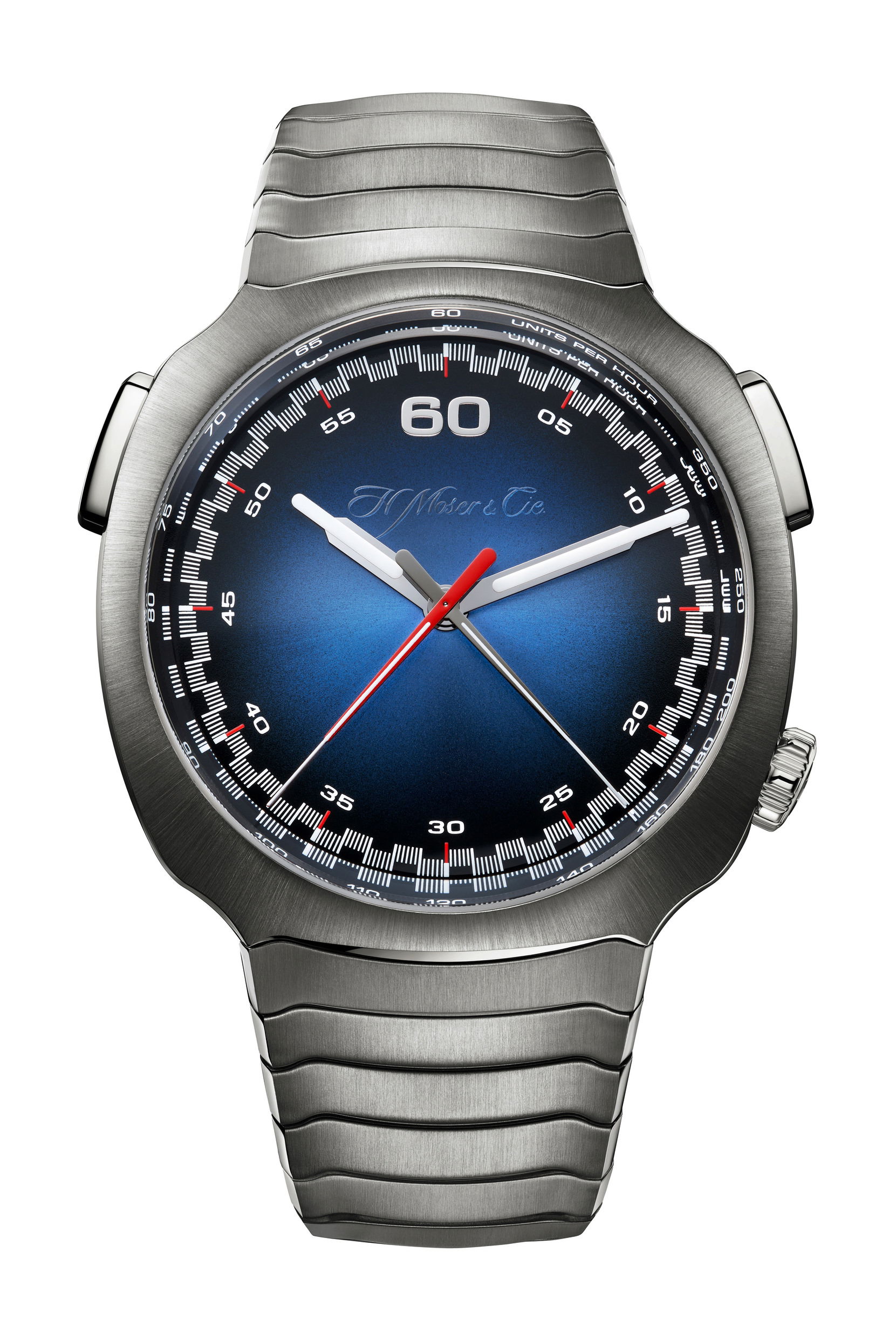 H. Moser & Cie Streamliner Flyback Chronograph Automatic Funky Blue 2.0 watch