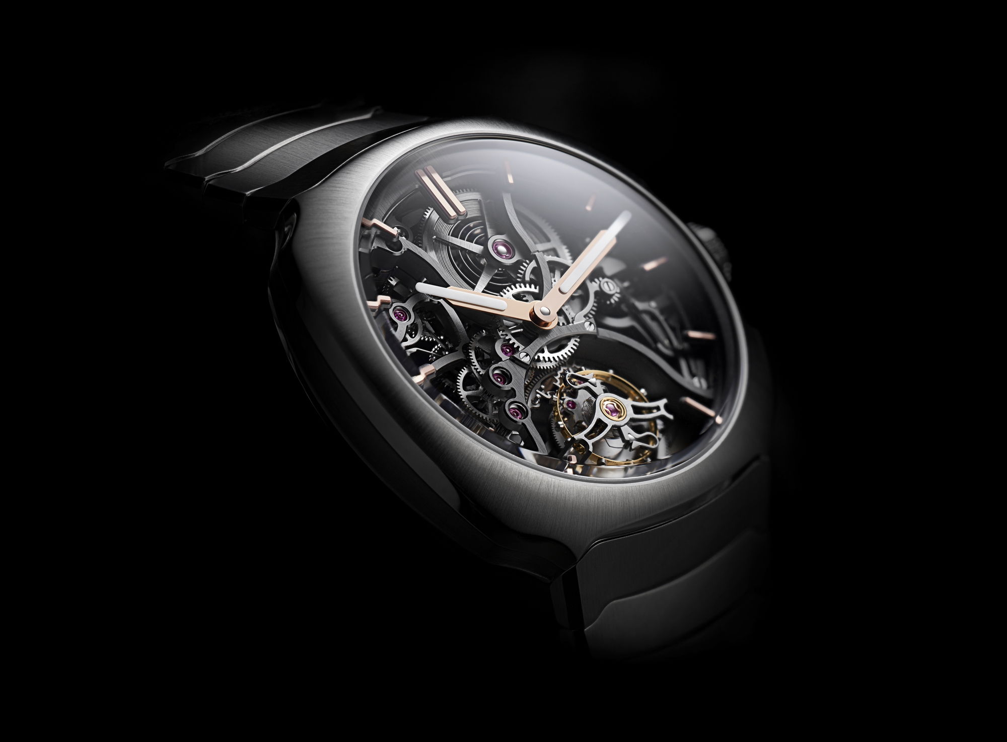 H. Moser & Cie Streamliner Tourbillon Skeleton - View 2