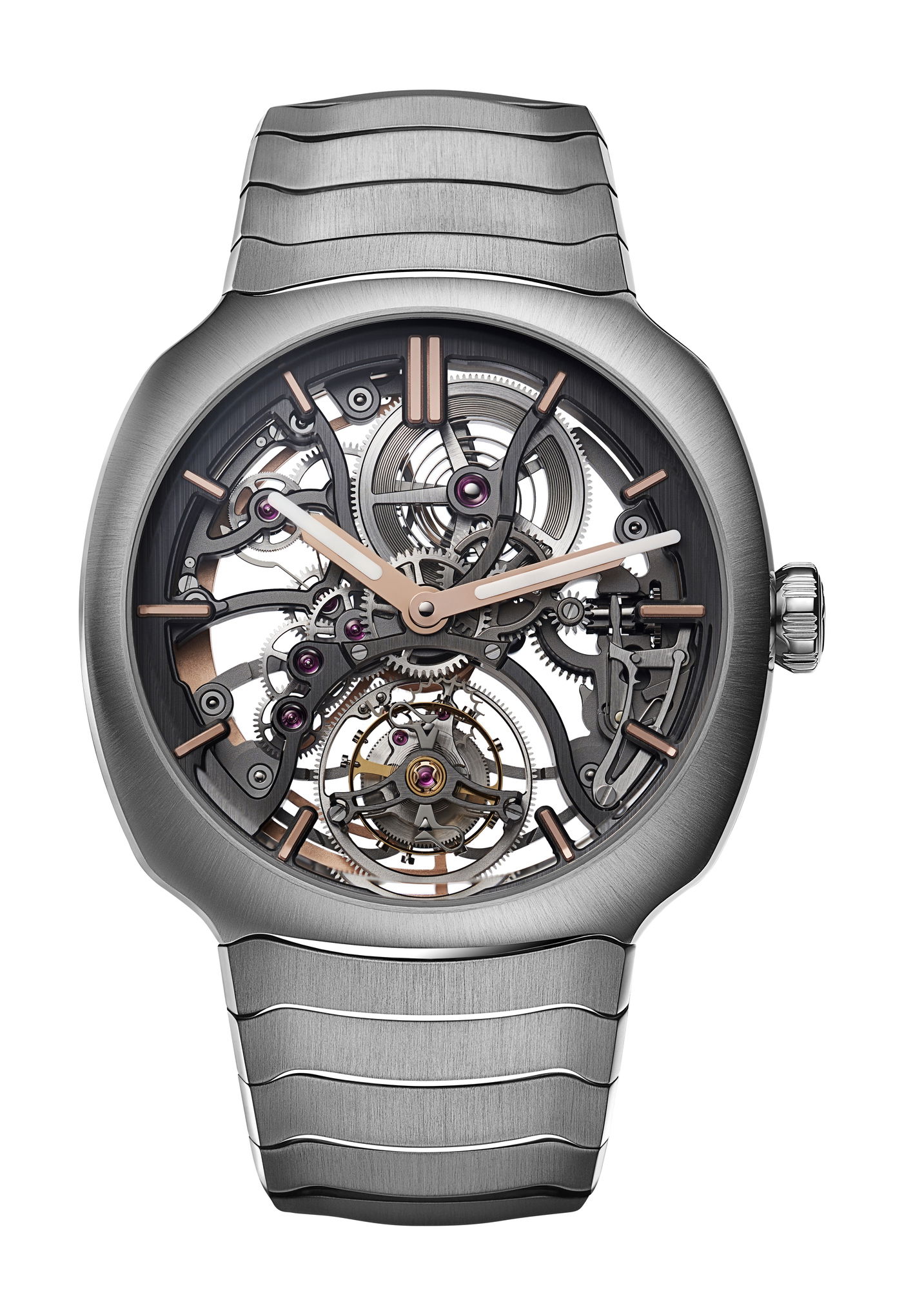 H. Moser & Cie Streamliner Tourbillon Skeleton watch