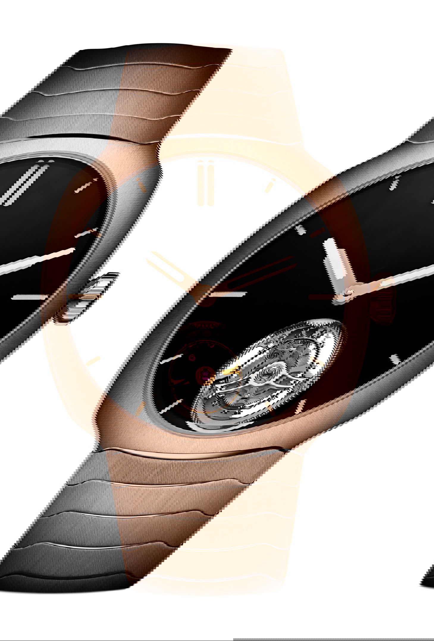 H. Moser & Cie Streamliner Tourbillon Vantablack® watch